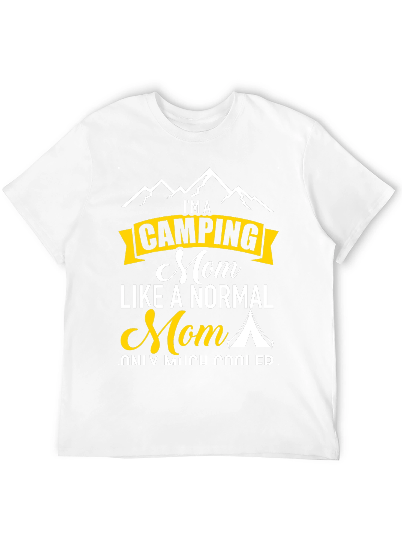 Camping Mom Graphic Tee - Outdoor Adventure Shirt