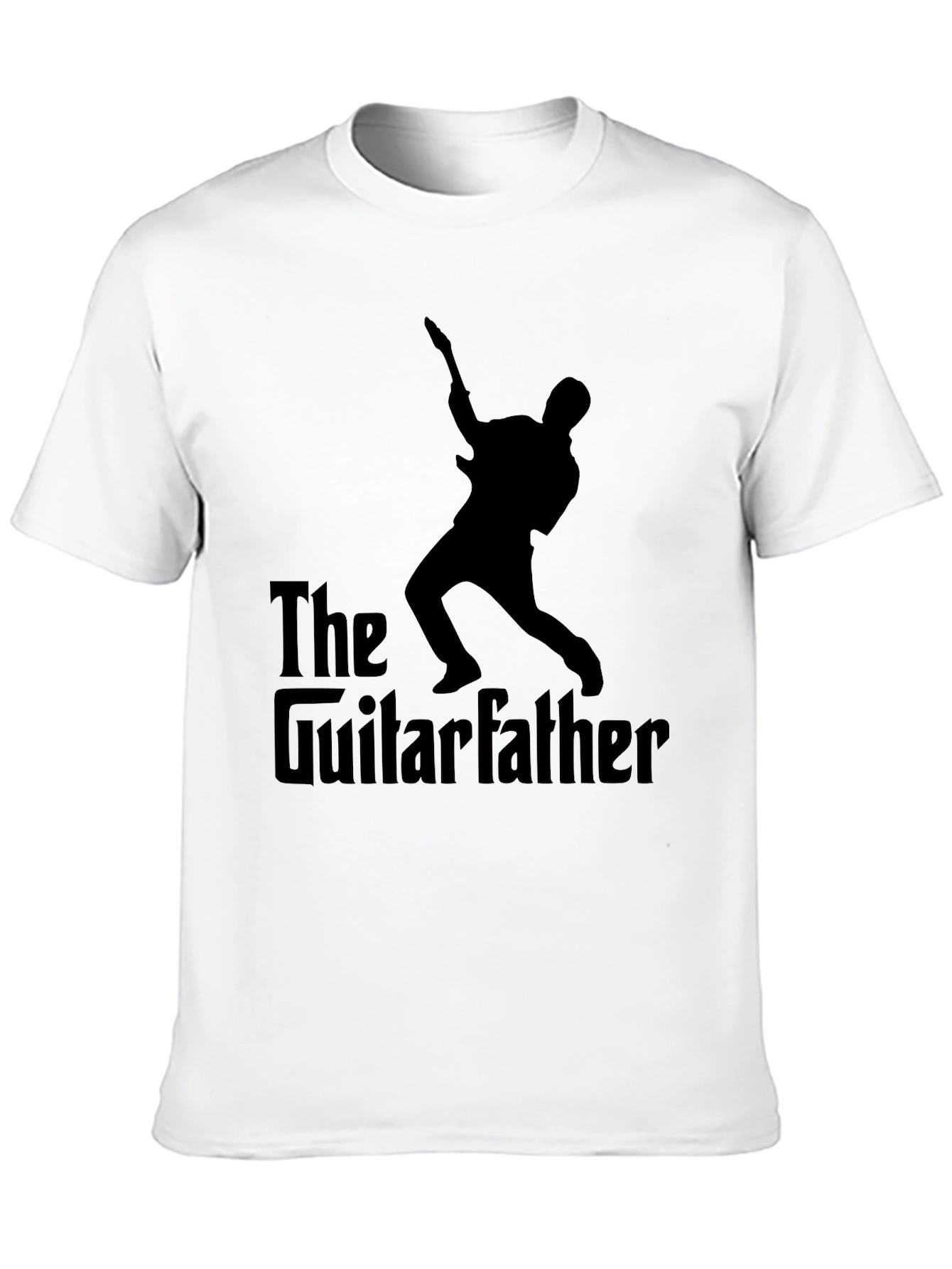 The Guitarfather T-Shirt - Rock & Roll Dad Tee