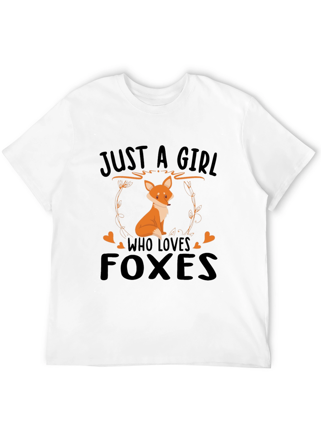 Just A Girl Who Loves Foxes T-Shirt