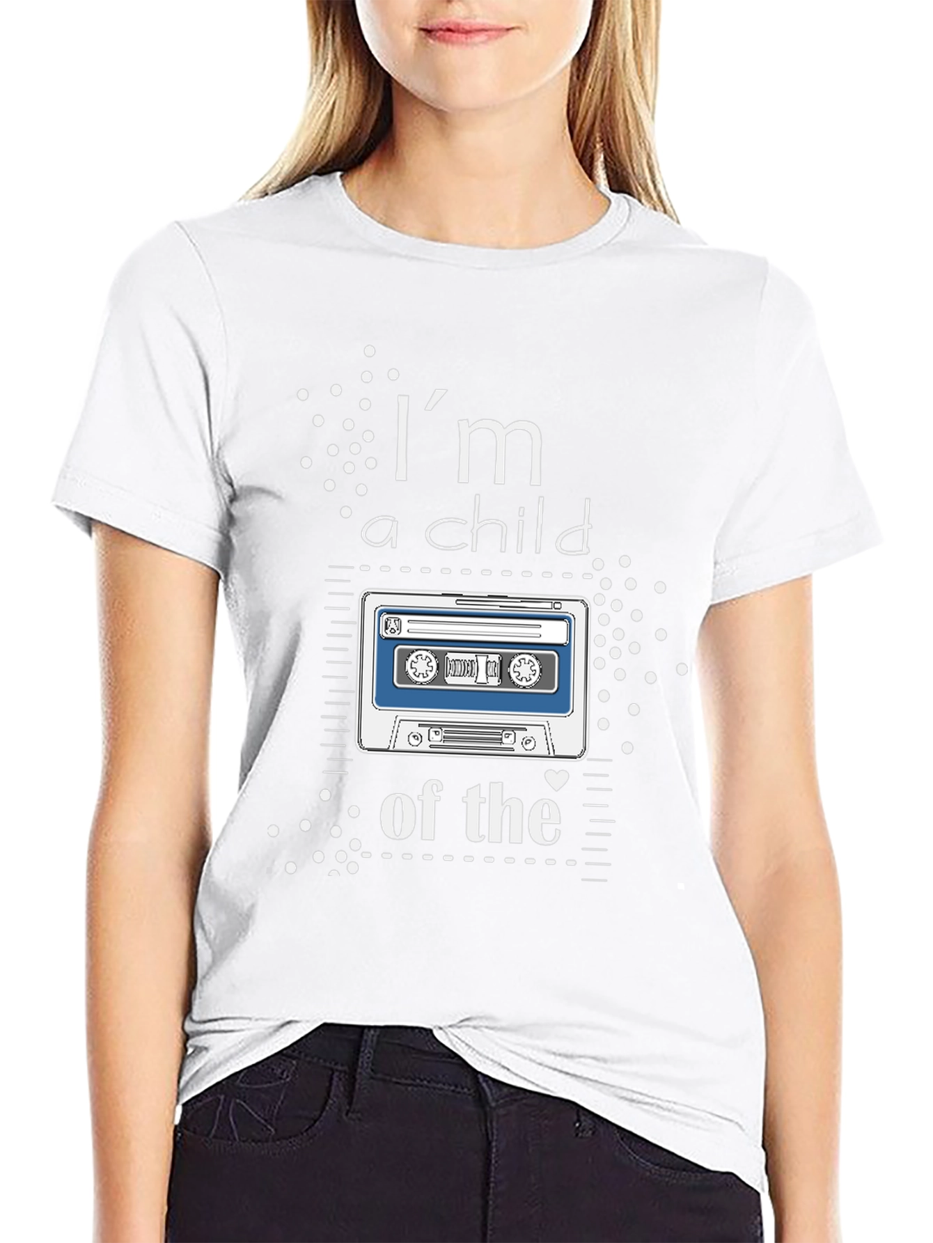 Im a Child of the 80s Cassette Tape T-Shirt