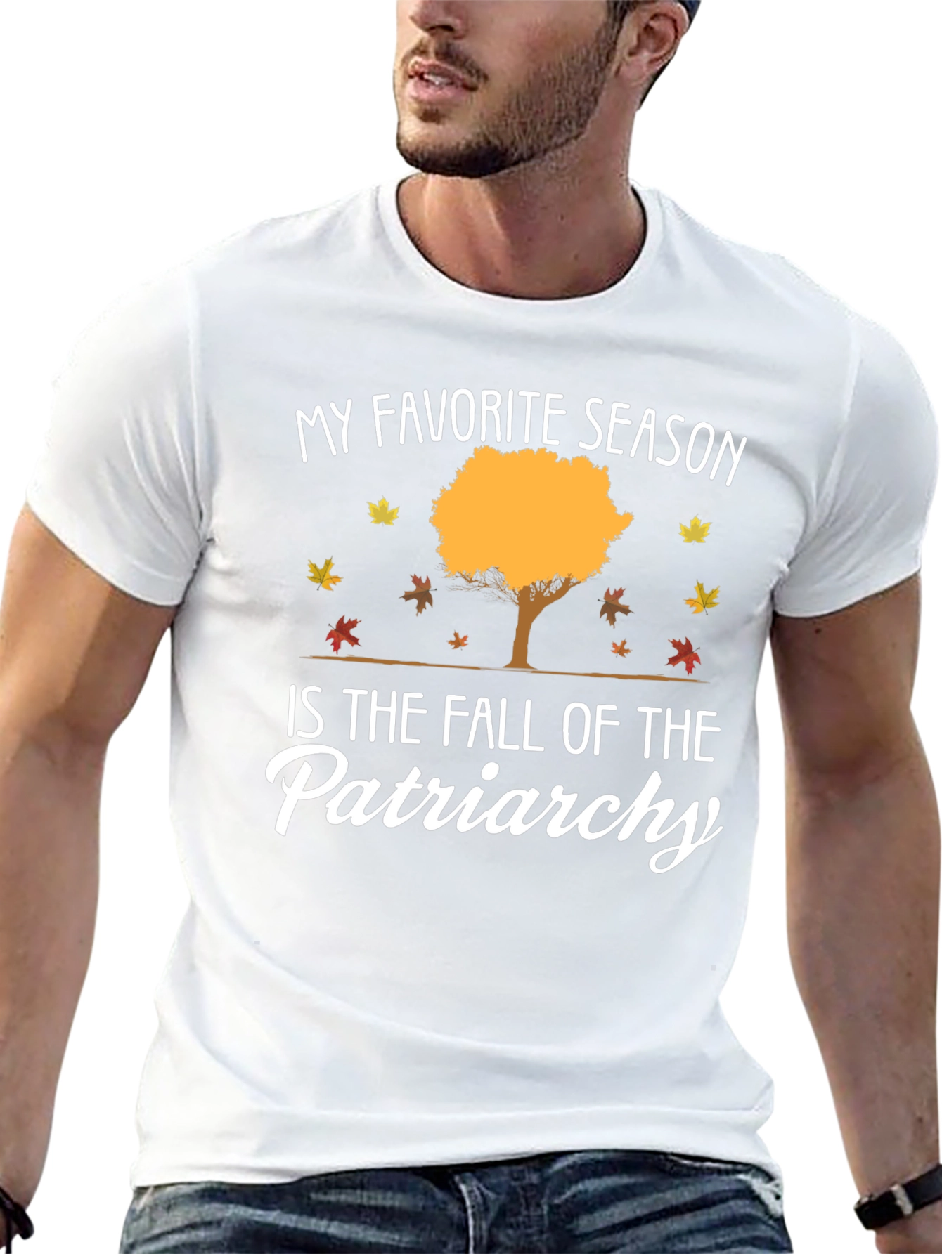 Fall of Patriarchy Graphic Tee - Feminist Apparel
