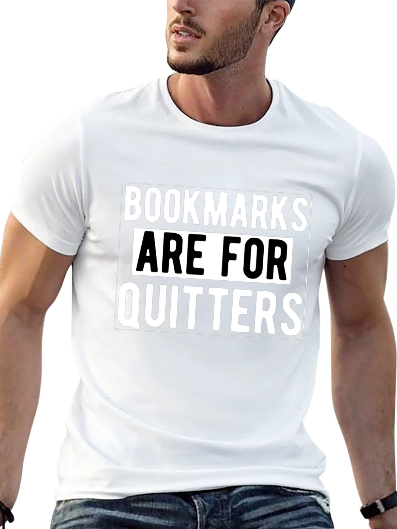 Bookmarks are for Quitters T-Shirt