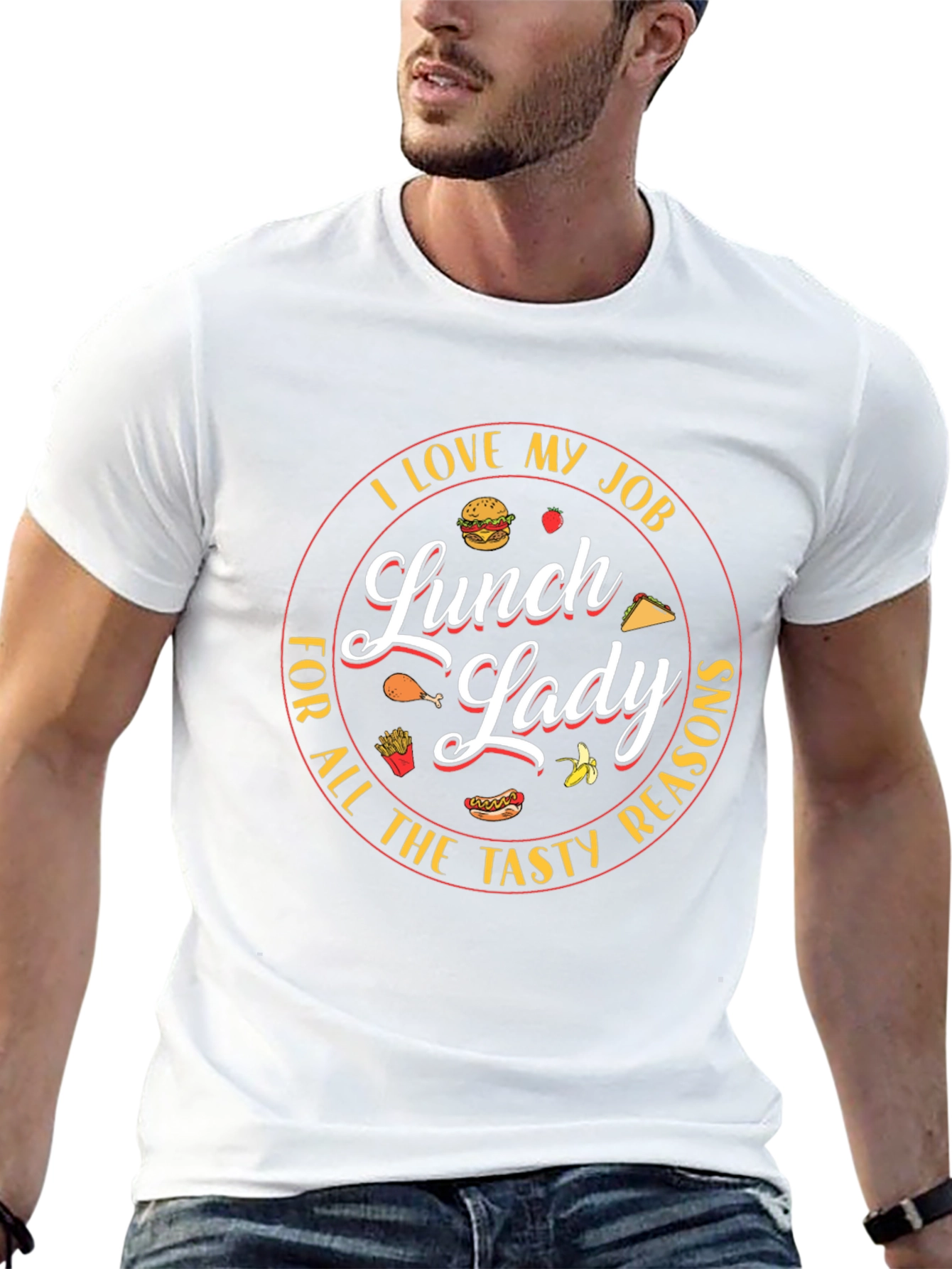 Lunch Lady T-Shirt - I Love My Job!