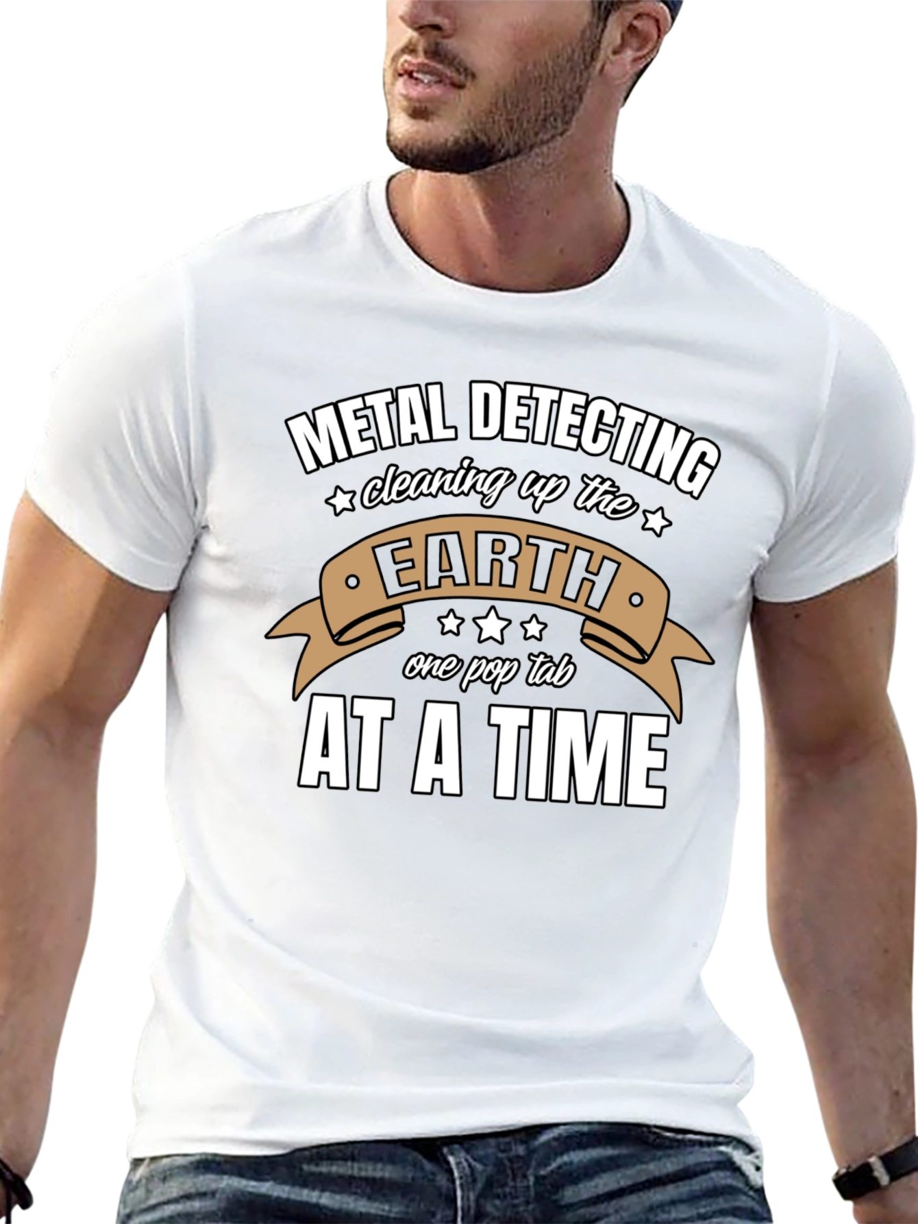 Metal Detecting Earth Cleaning T-Shirt
