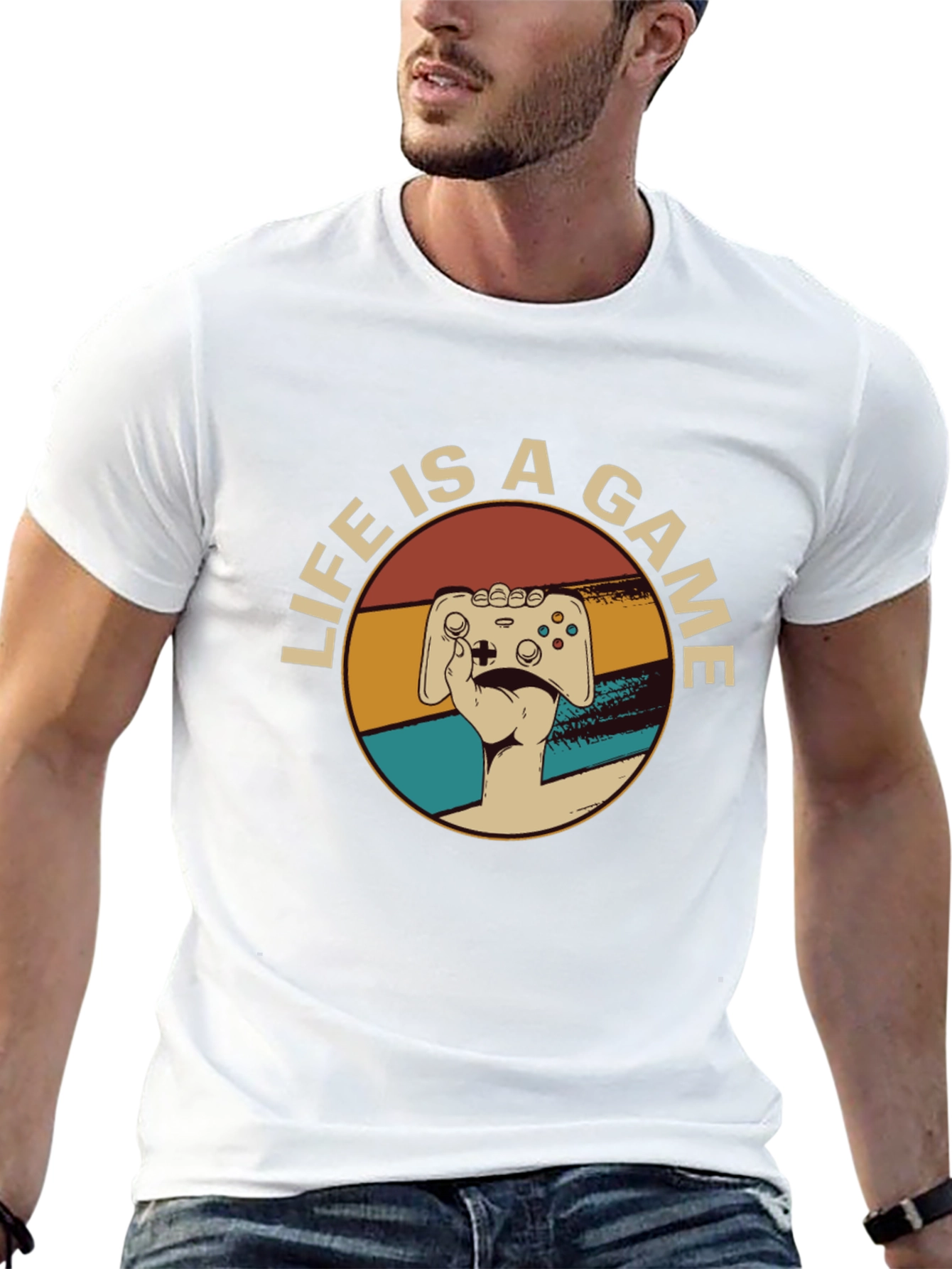 Life is a Game T-Shirt - Gamer Style