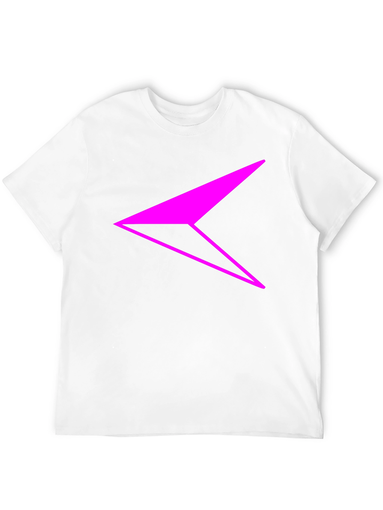 Modern Graphic Tee - Abstract Arrow Design