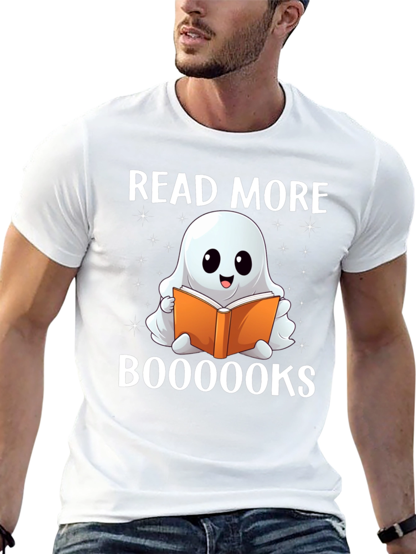 Read More Booooks Ghost T-Shirt