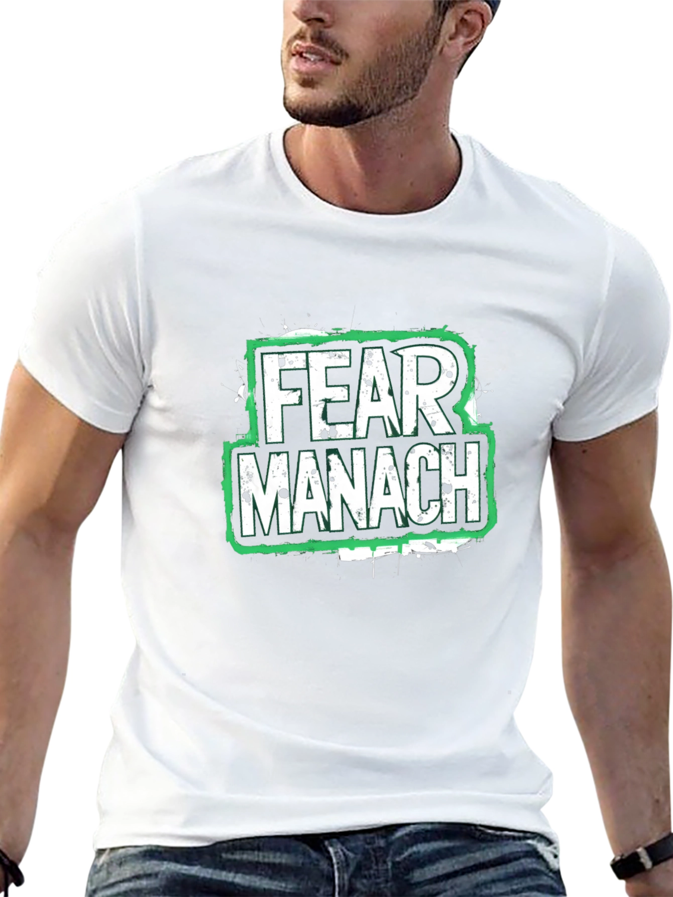 Fear Manach Graphic Tee - Bold Streetwear Style