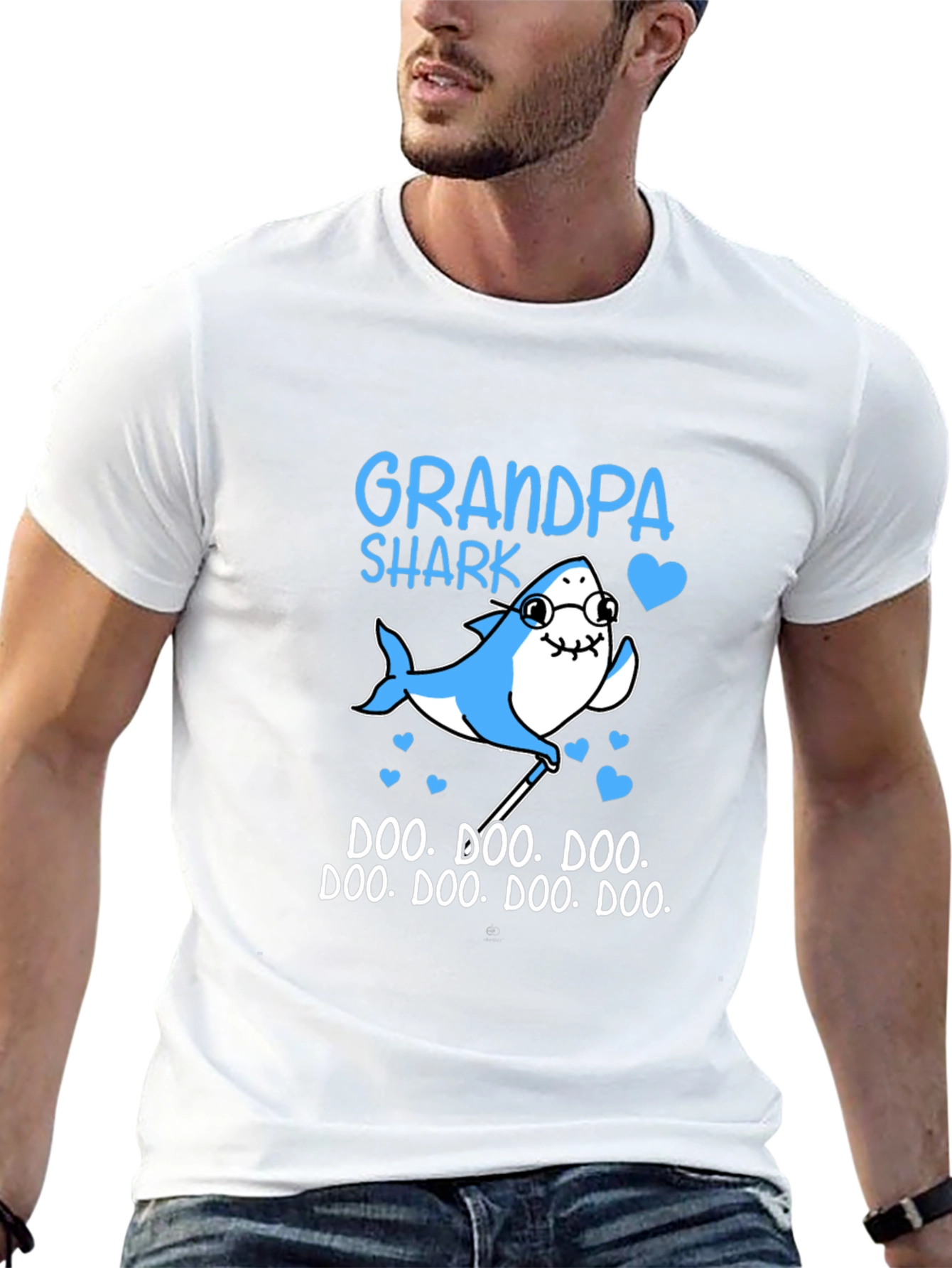 Grandpa Shark T-Shirt - Doo Doo Doo