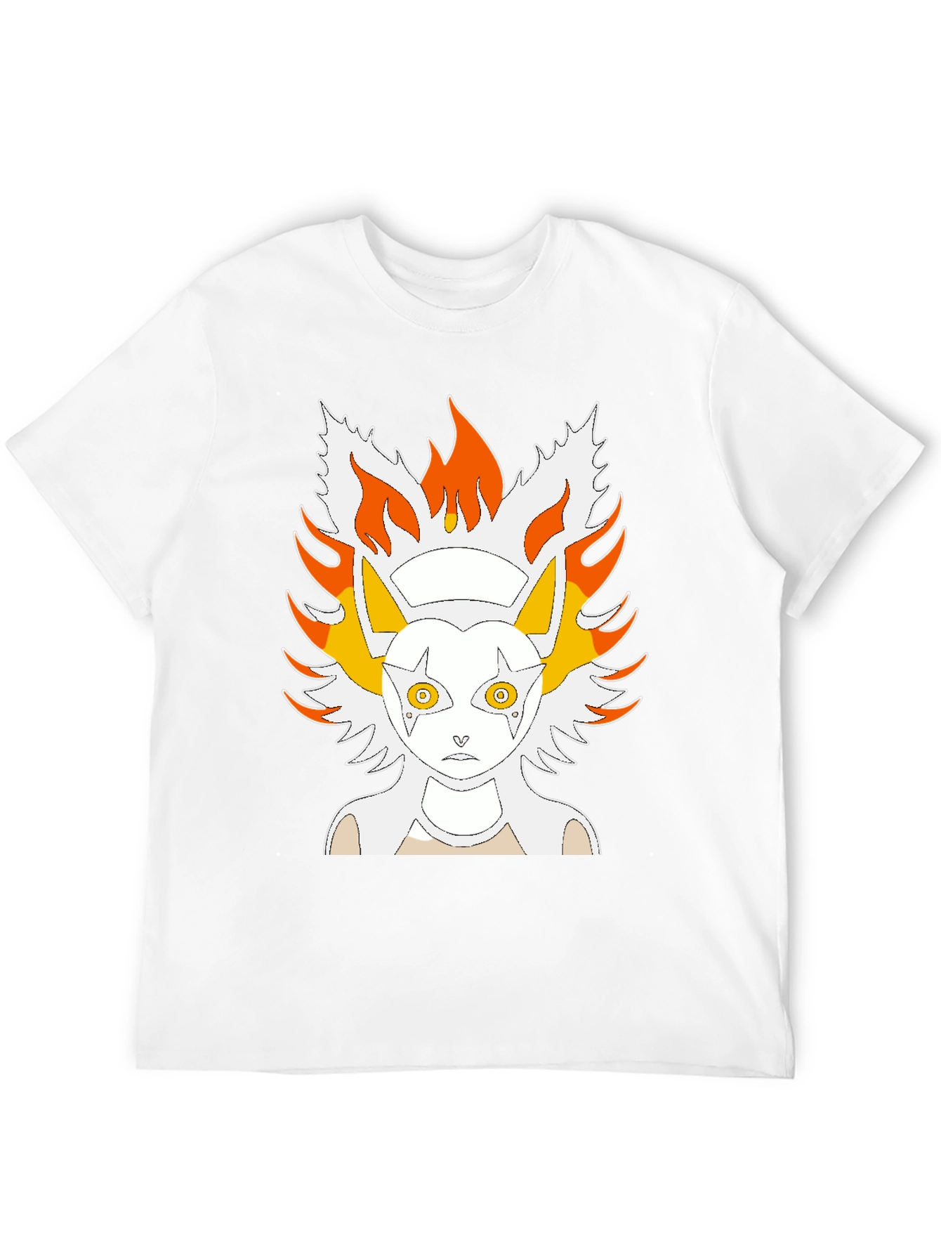 Anime Character Graphic Black T-Shirt