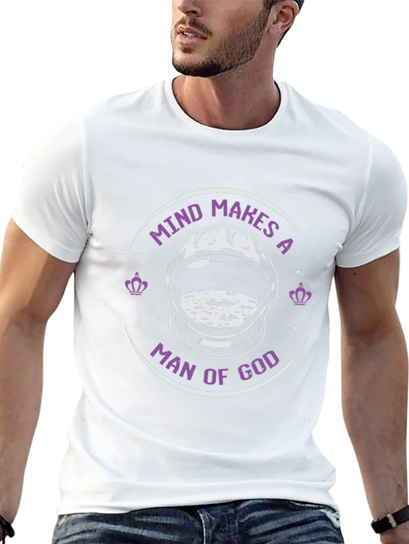 Mind Makes A Man of God Graphic Tee