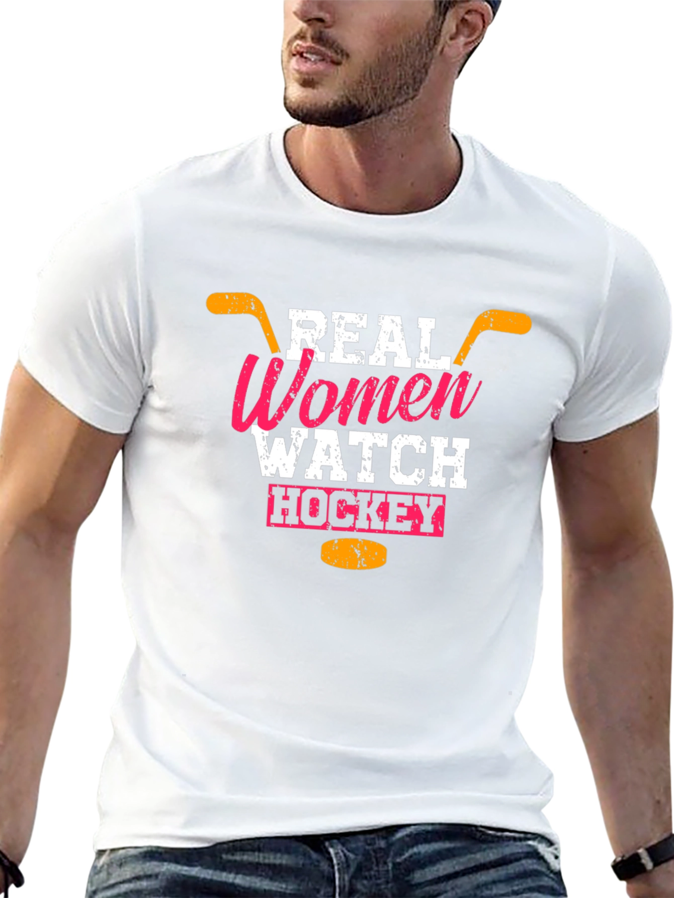 Real Women Watch Hockey T-Shirt
