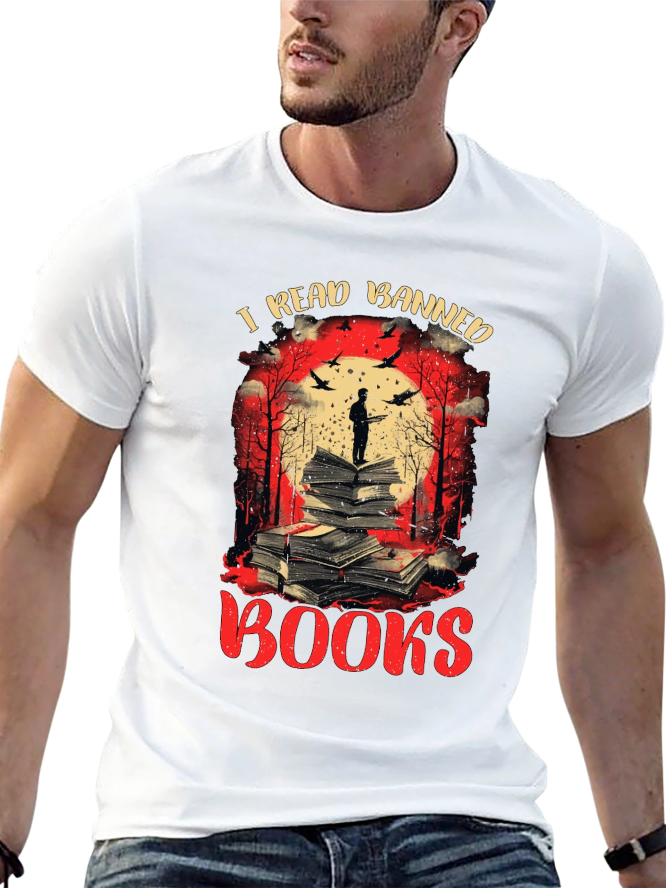 I Read Banned Books Graphic T-Shirt