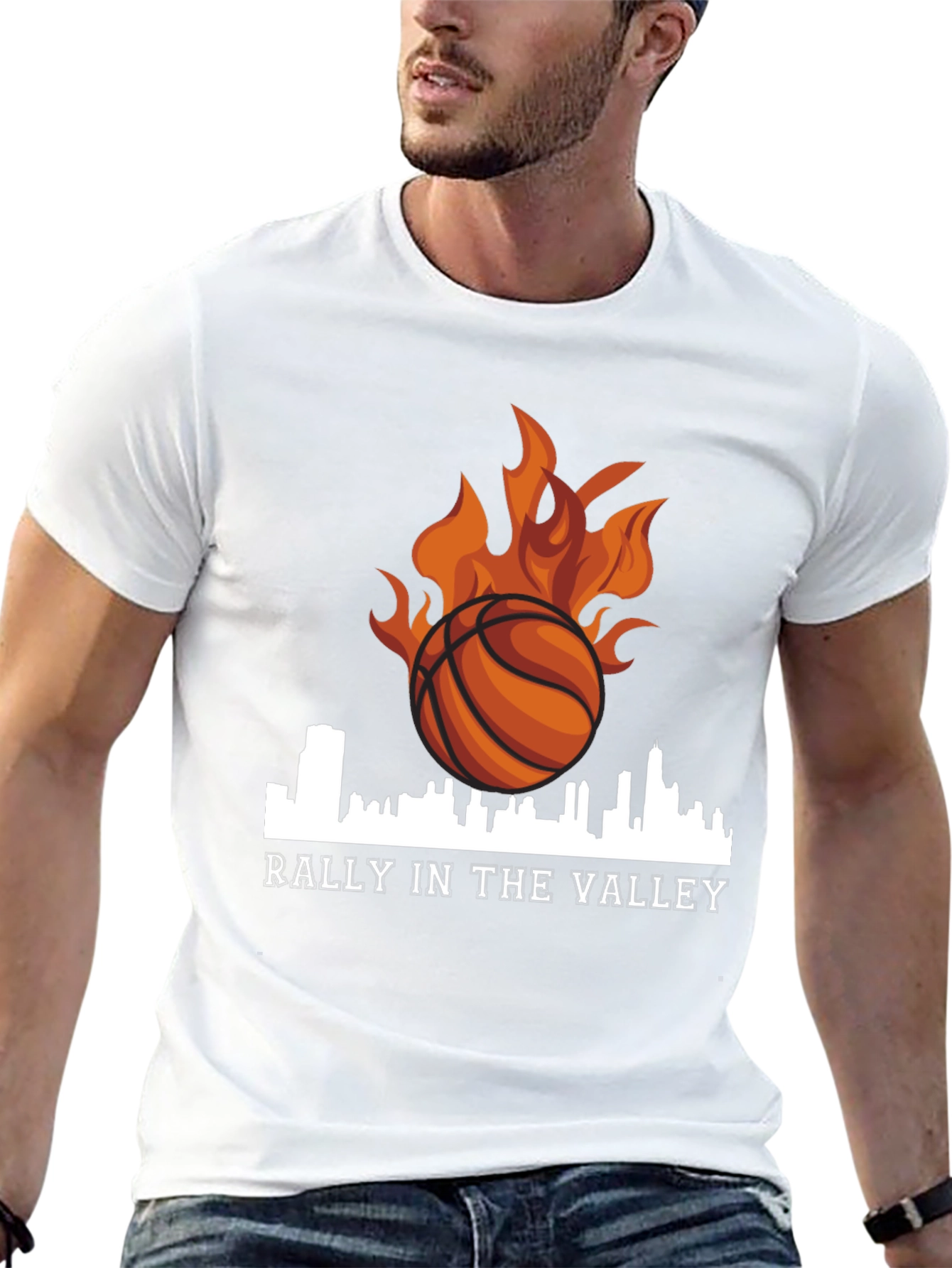 Rally in the Valley Basketball Graphic Tee