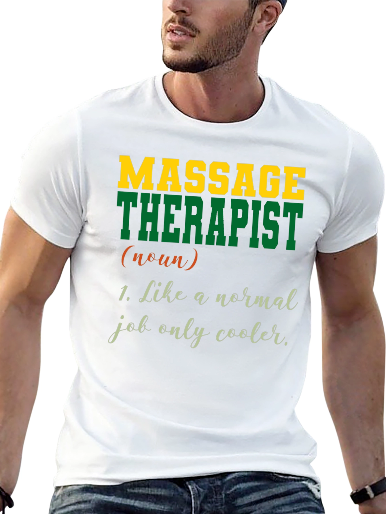 Massage Therapist T-Shirt - Cool Job Tee