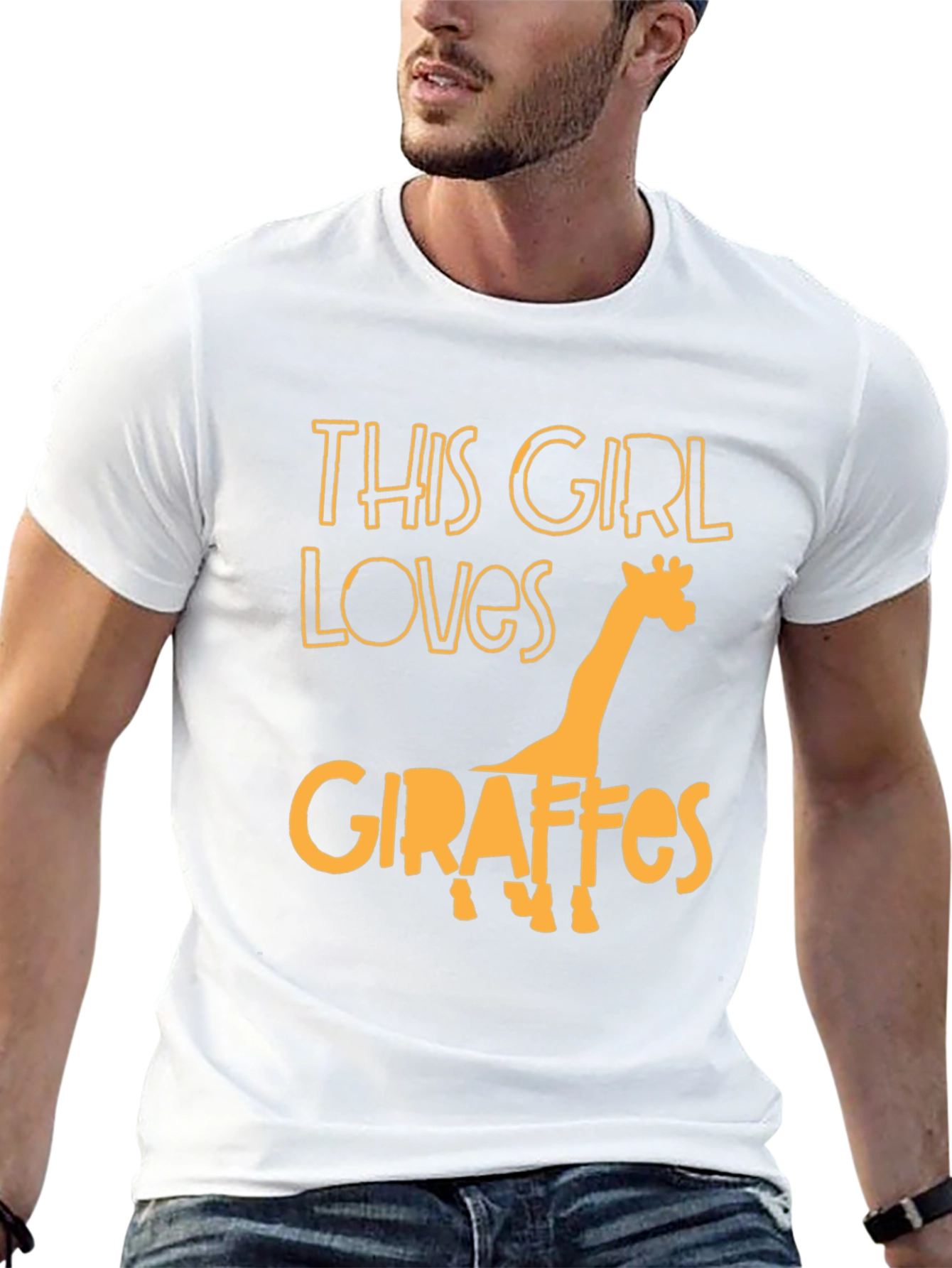 Giraffe Lover T-Shirt - This Girl Loves Giraffes