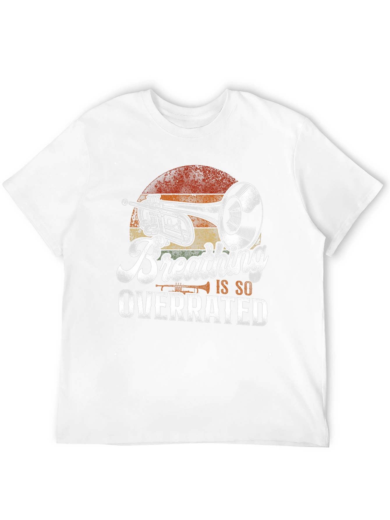 Breathing Is So Overrated Trumpet Player T-Shirt