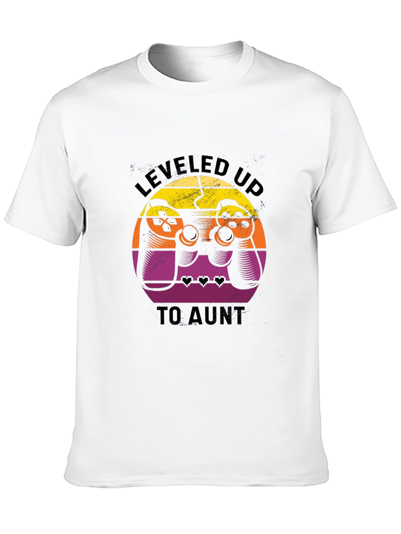 Leveled Up to Aunt Gamer T-Shirt
