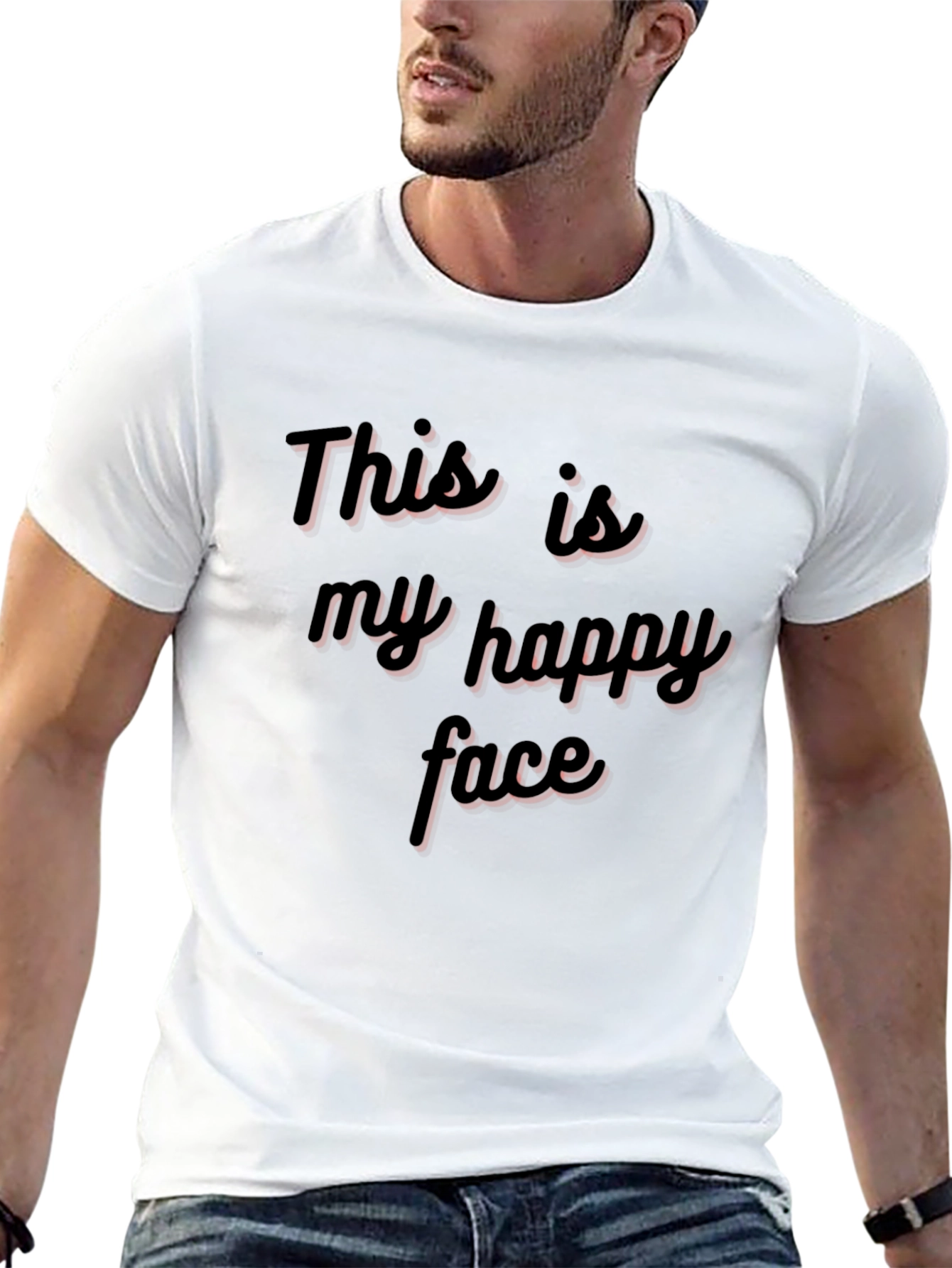 This is my happy face T-shirt