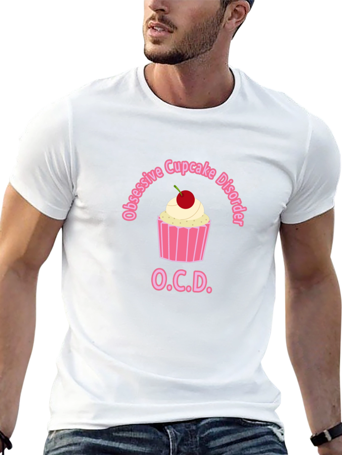 Obsessive Cupcake Disorder Mens T-Shirt