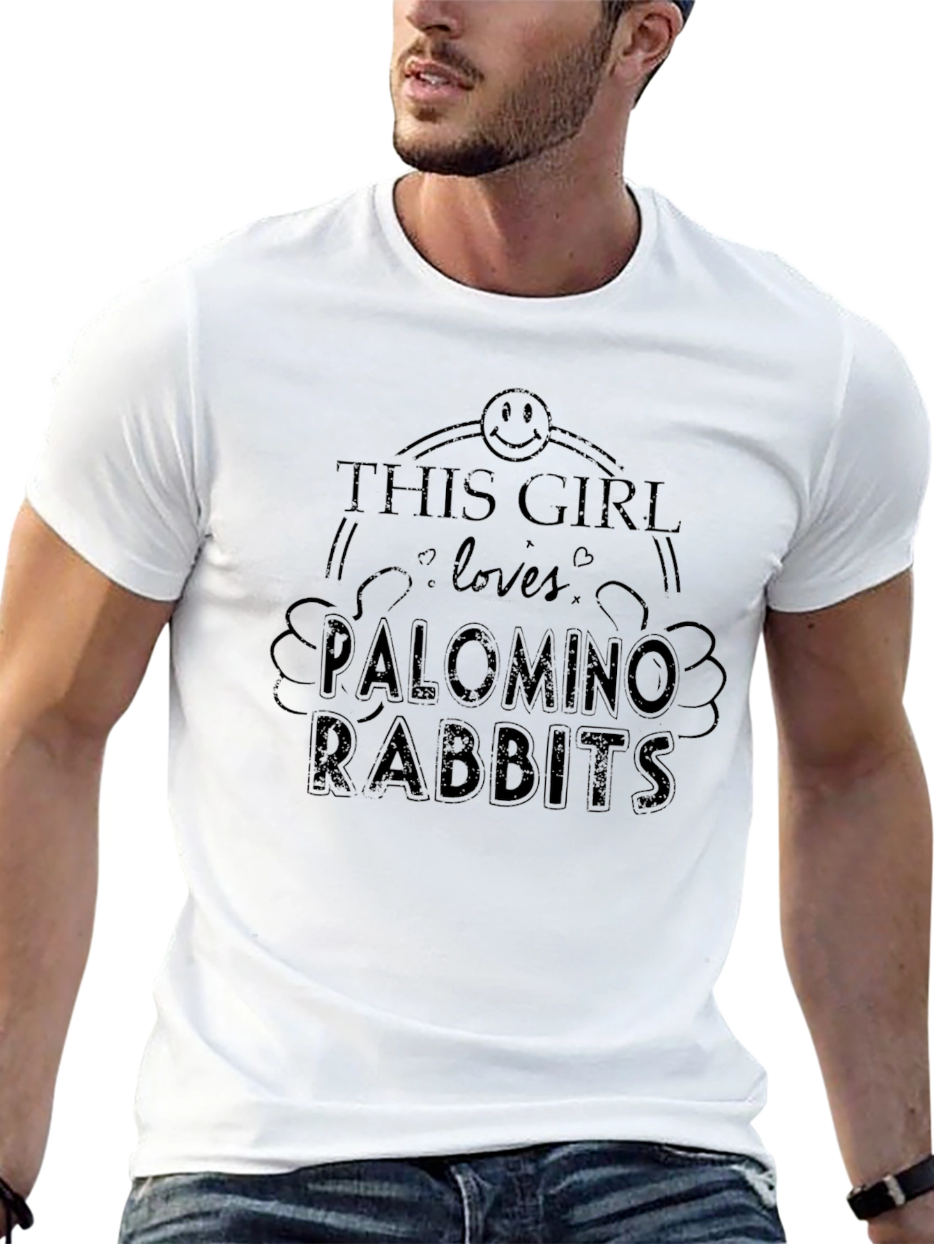 This Girl Loves Palomino Rabbits T-Shirt