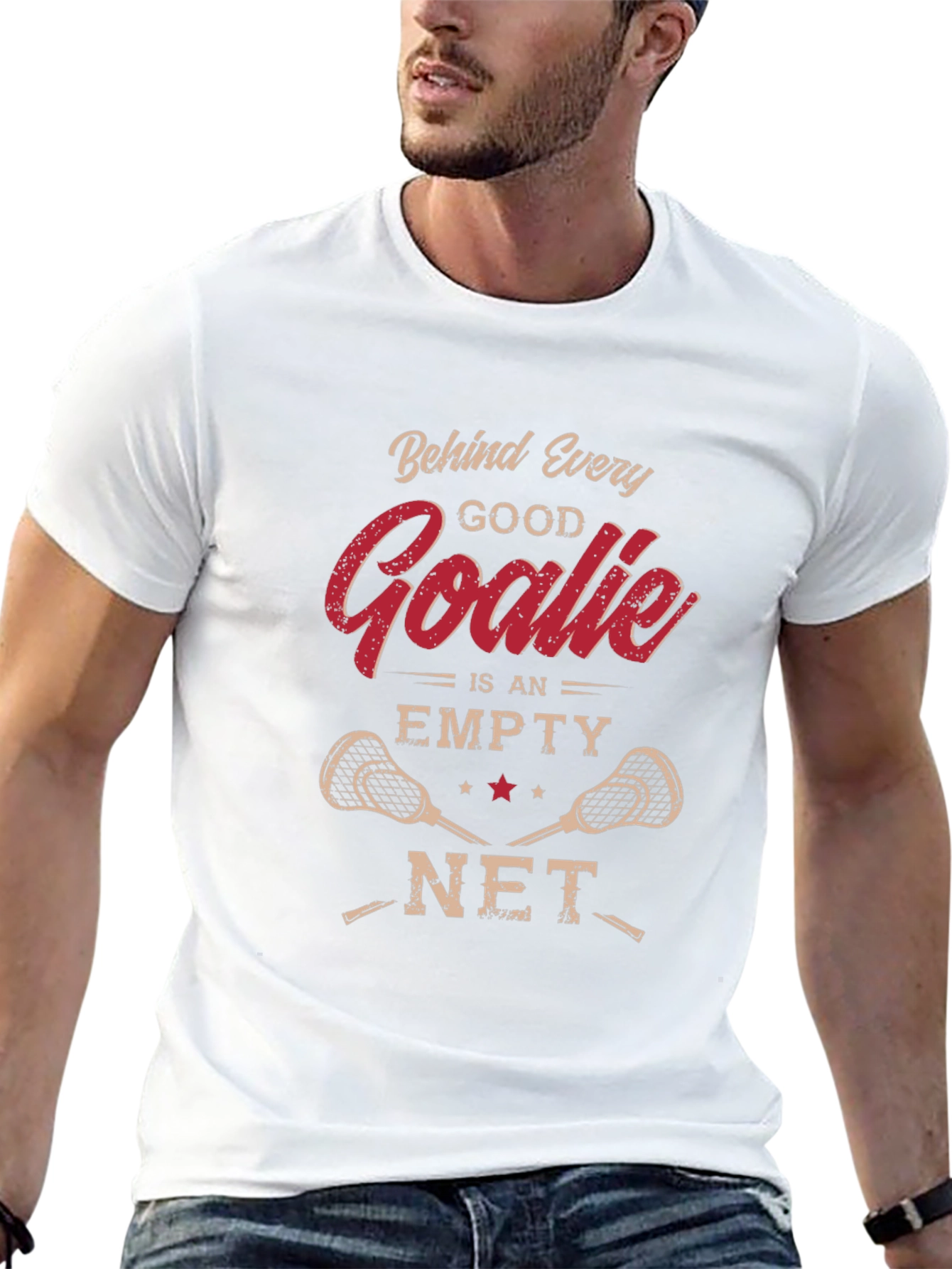 Lacrosse Goalie Graphic T-Shirt