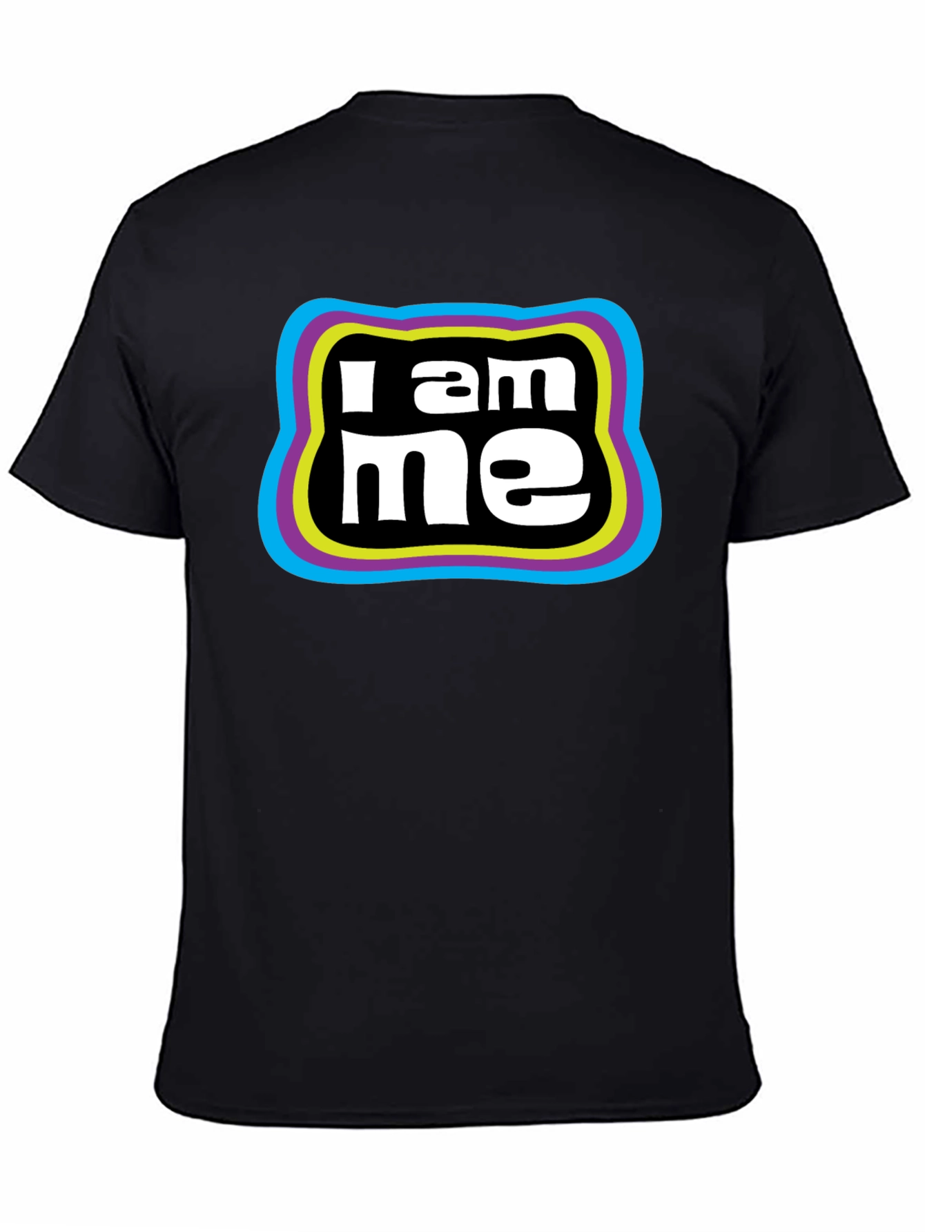 I am Me Black T-Shirt
