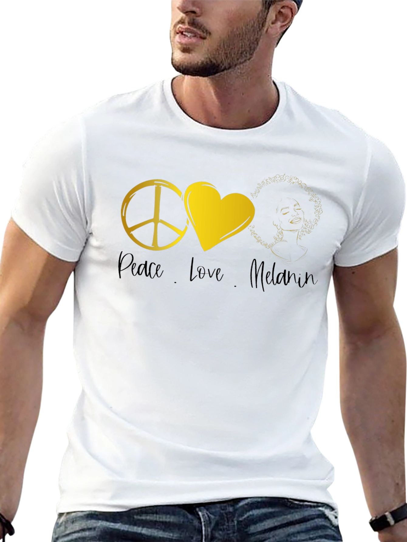 Peace Love Melanin T-Shirt
