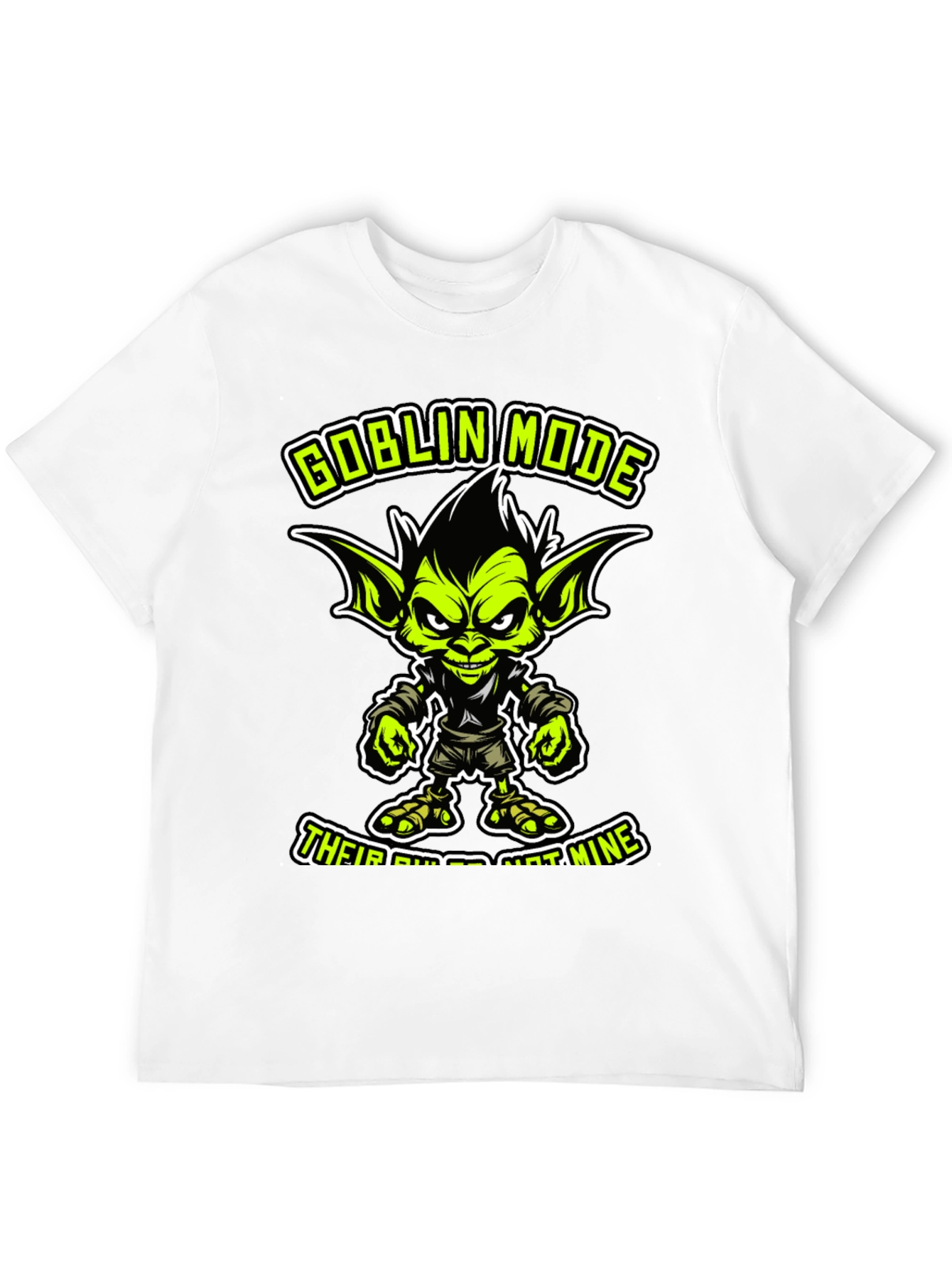 Goblin Mode Graphic Tee - Humor T-Shirt