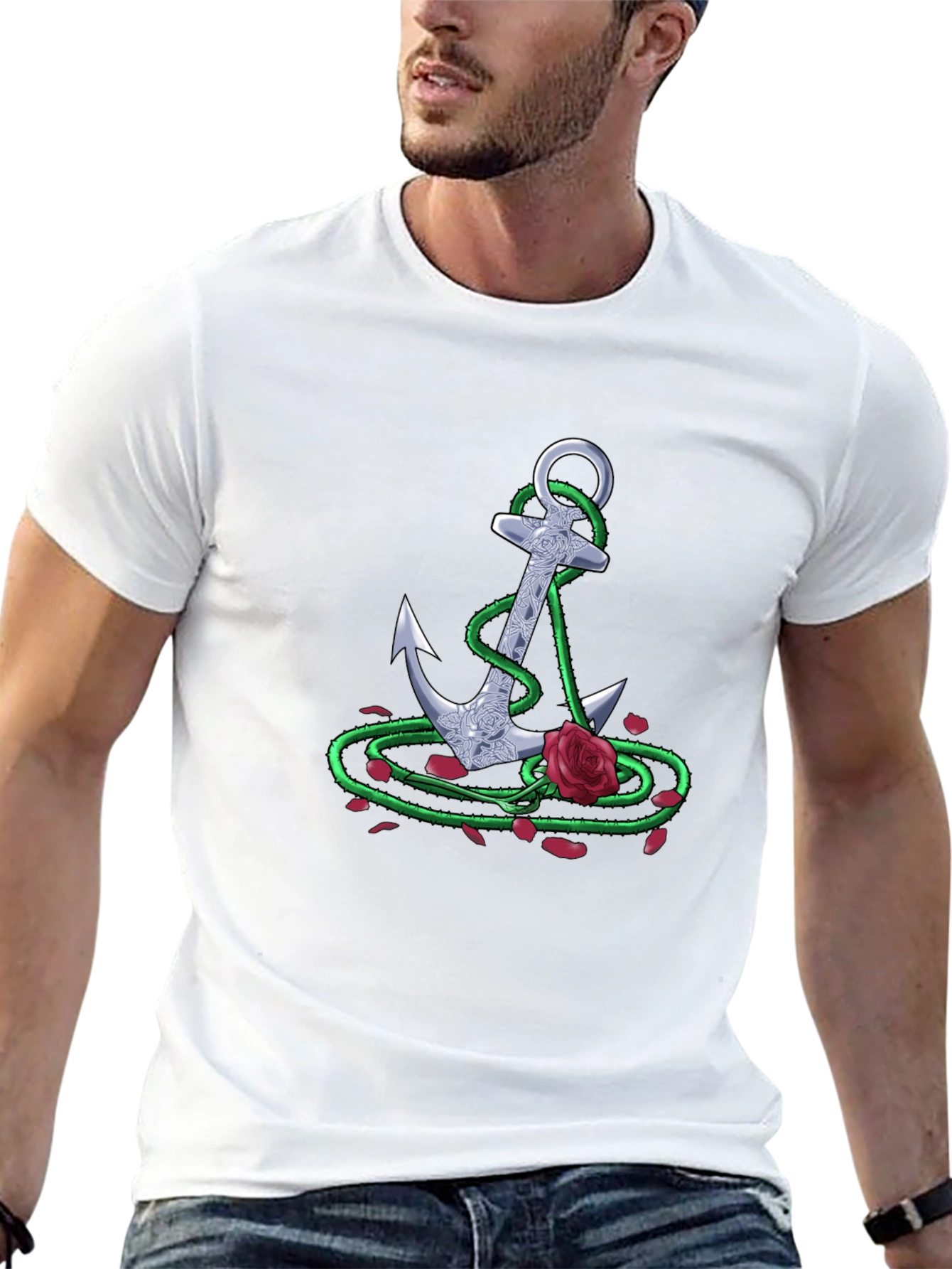 Anchor & Rose Graphic T-Shirt