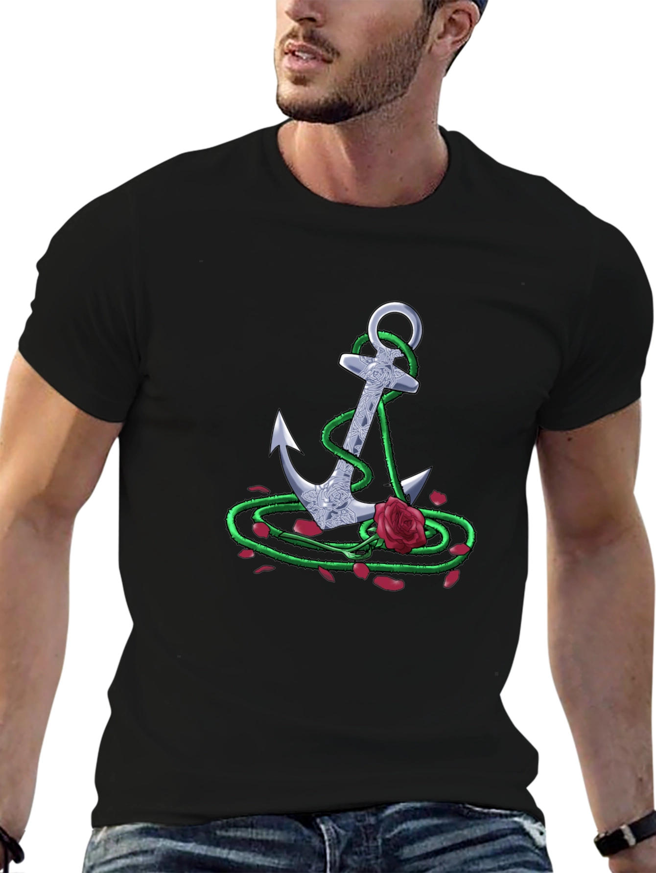 Anchor & Rose Graphic T-Shirt