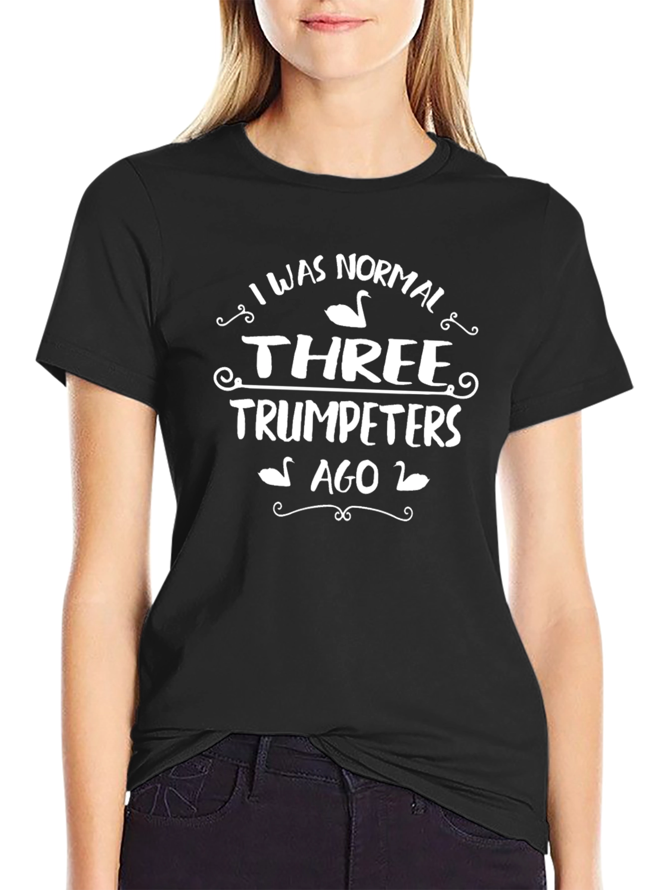 Funny Three Trumpeters Ago Graphic T-Shirt