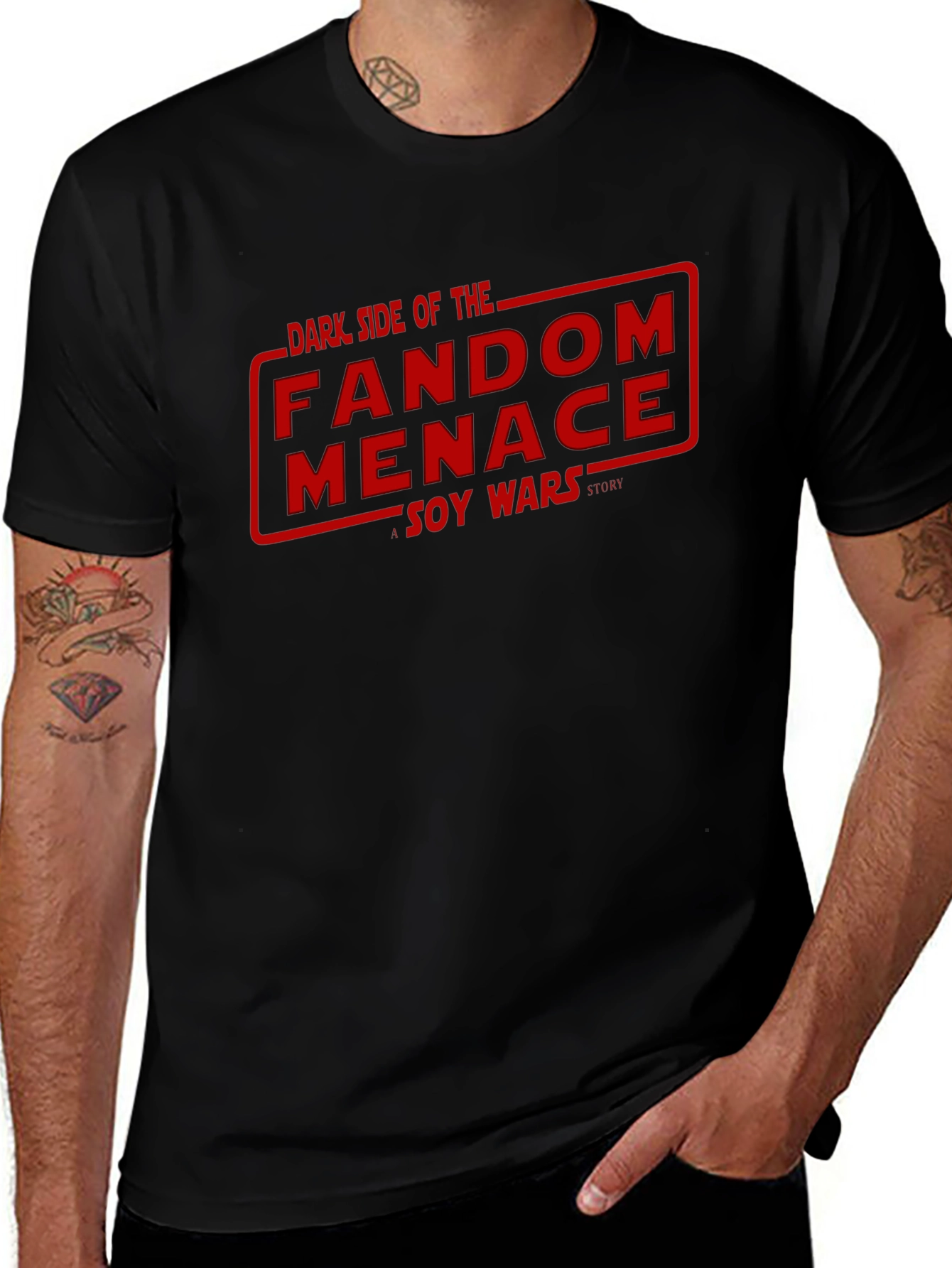 Dark Side Fandom Menace Tee