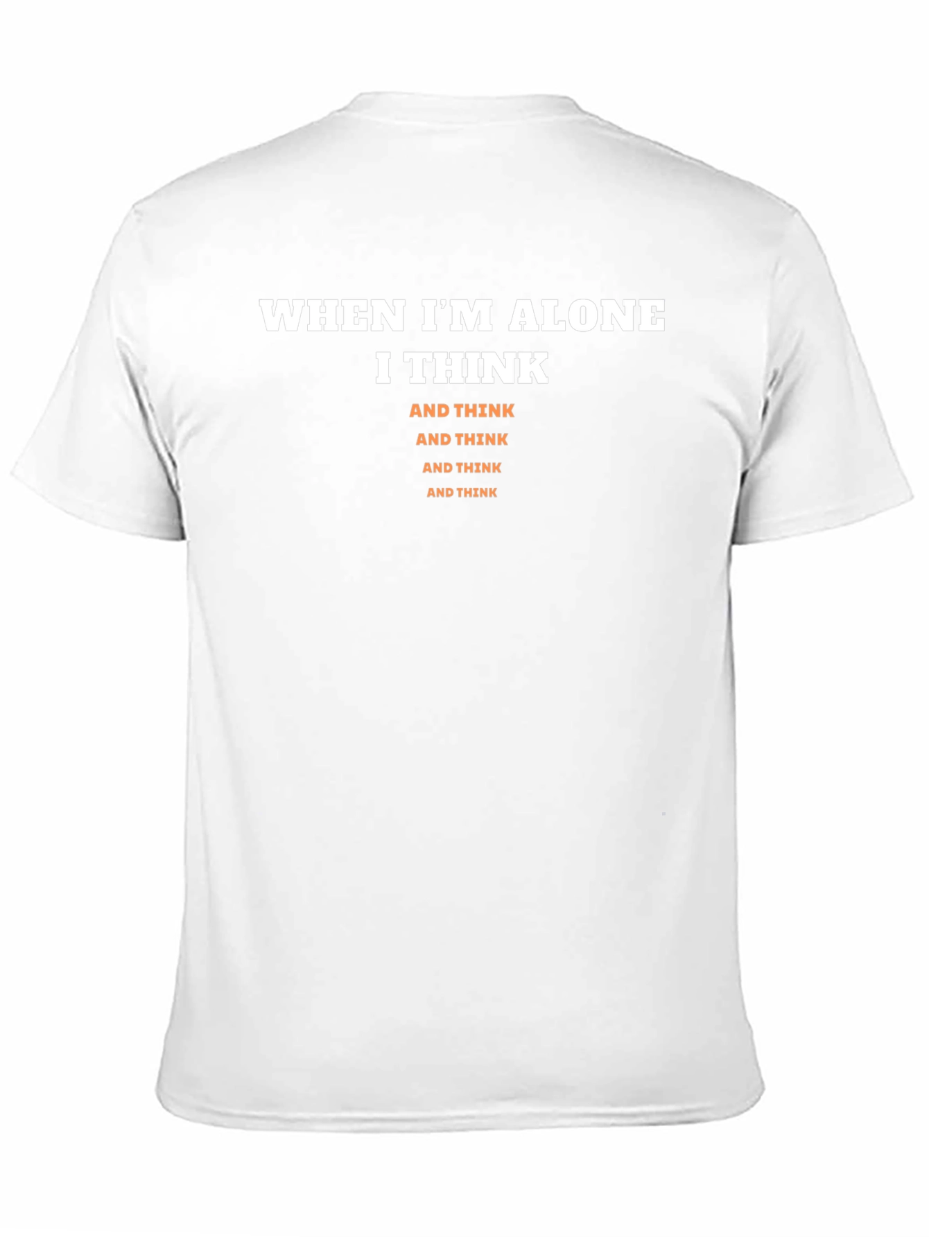 Alone I Think Graphic Tee