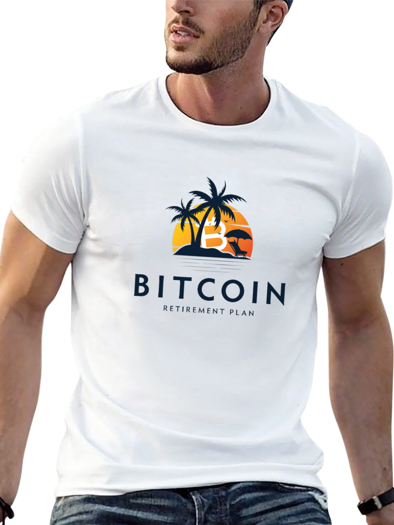 Bitcoin Beach Club Black T-Shirt