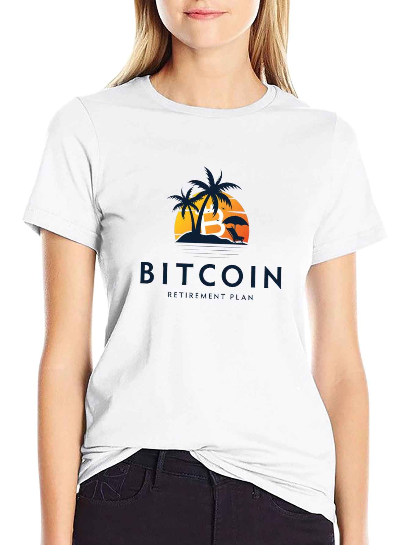 Bitcoin Beach Club Black T-Shirt