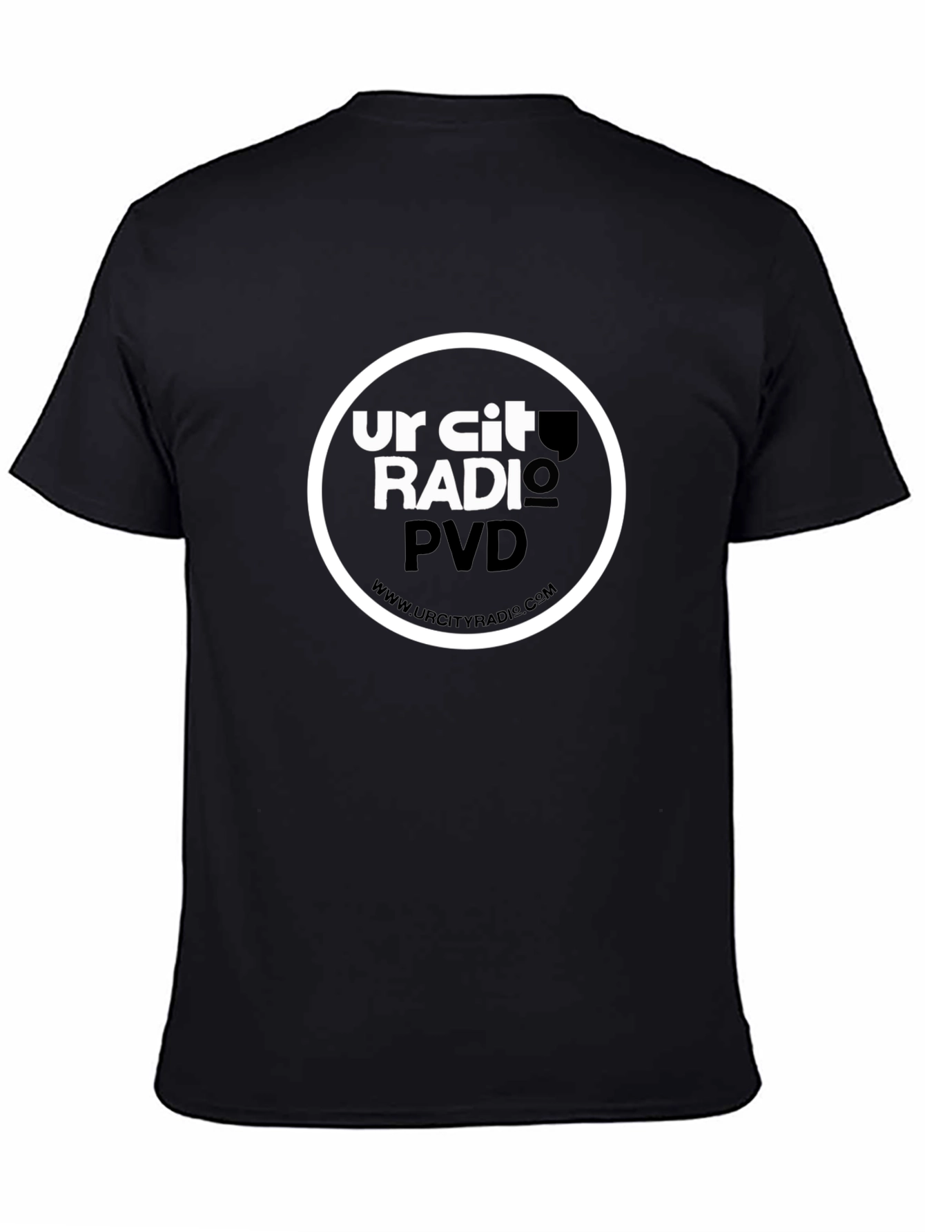 Ur City Radio PVD Black Graphic Tee