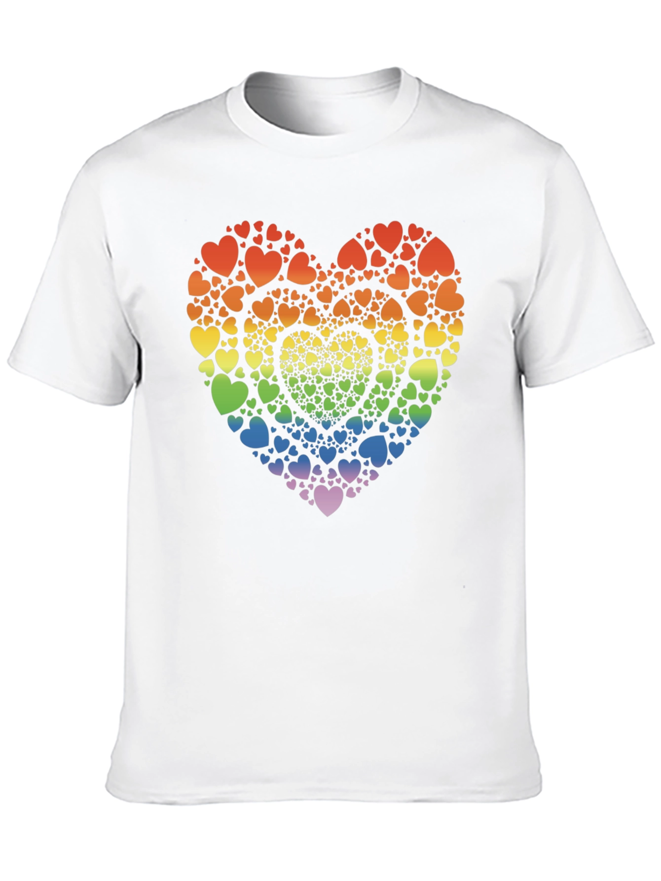 Rainbow Heart Pride T-Shirt - Love & Equality