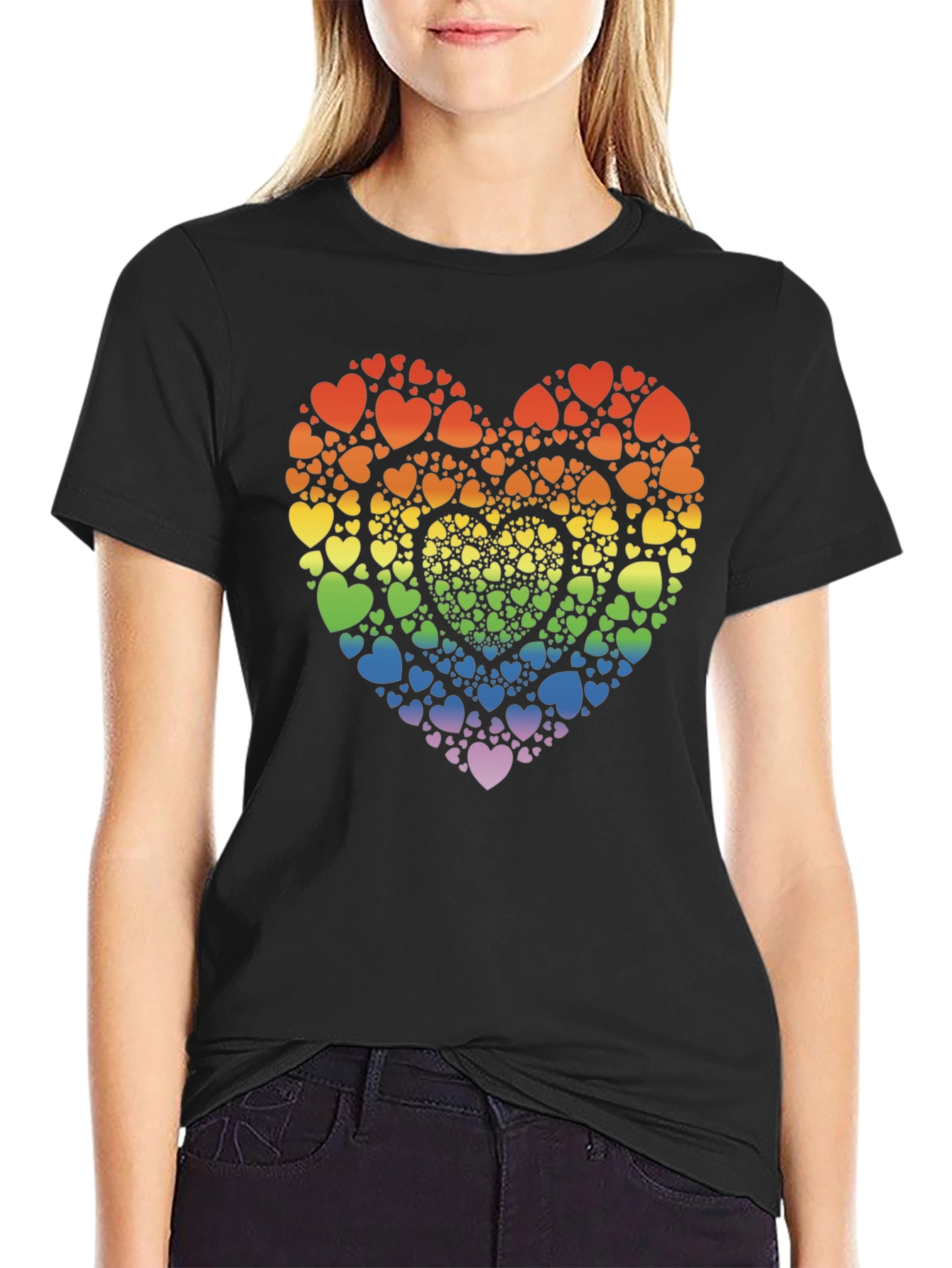 Rainbow Heart Pride T-Shirt - Love & Equality