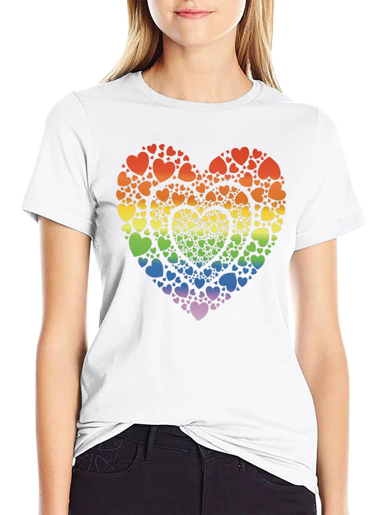 Rainbow Heart Pride T-Shirt - Love & Equality
