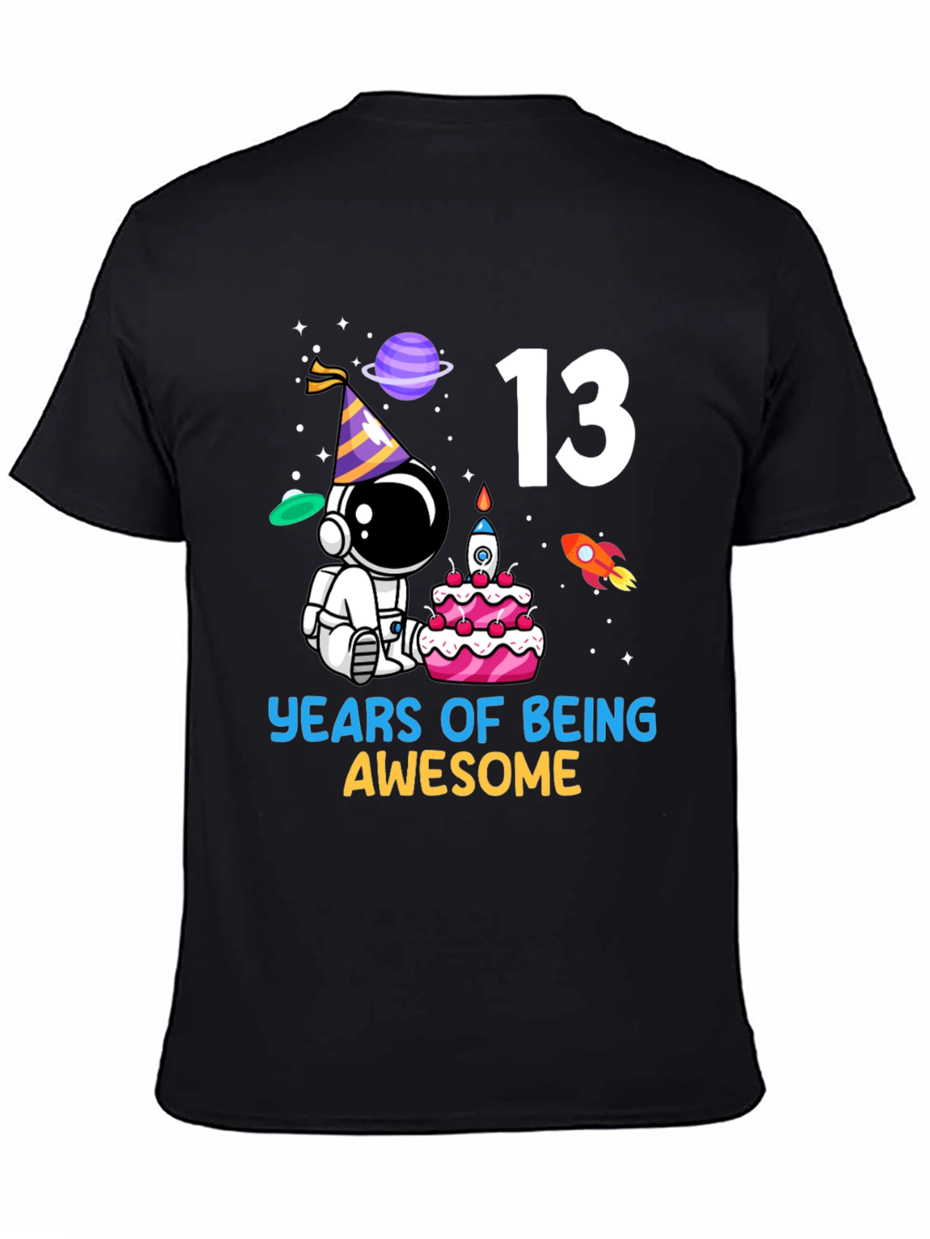 13th Birthday Astronaut T-Shirt