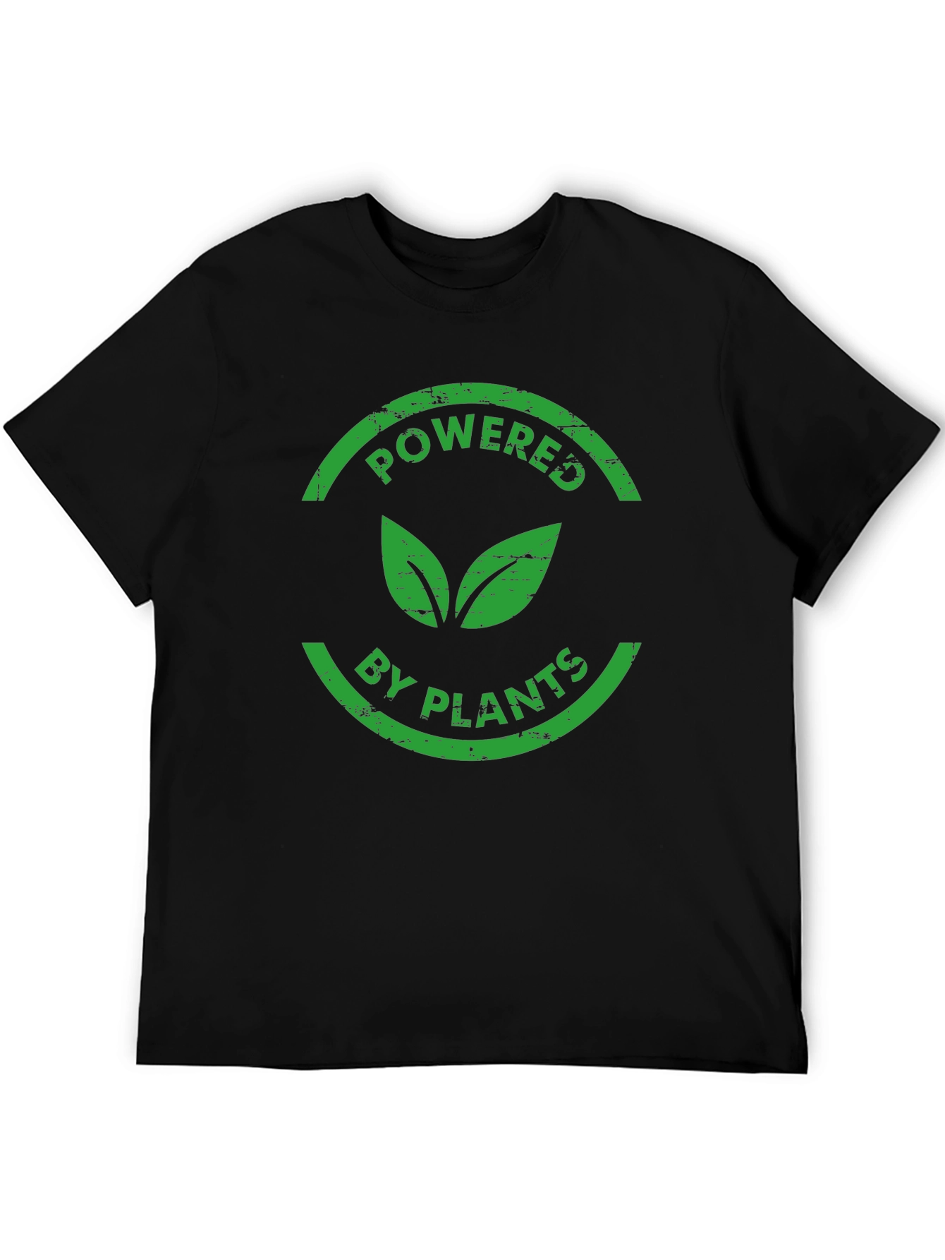 Powered by Plants Green Vegan T-Shirt