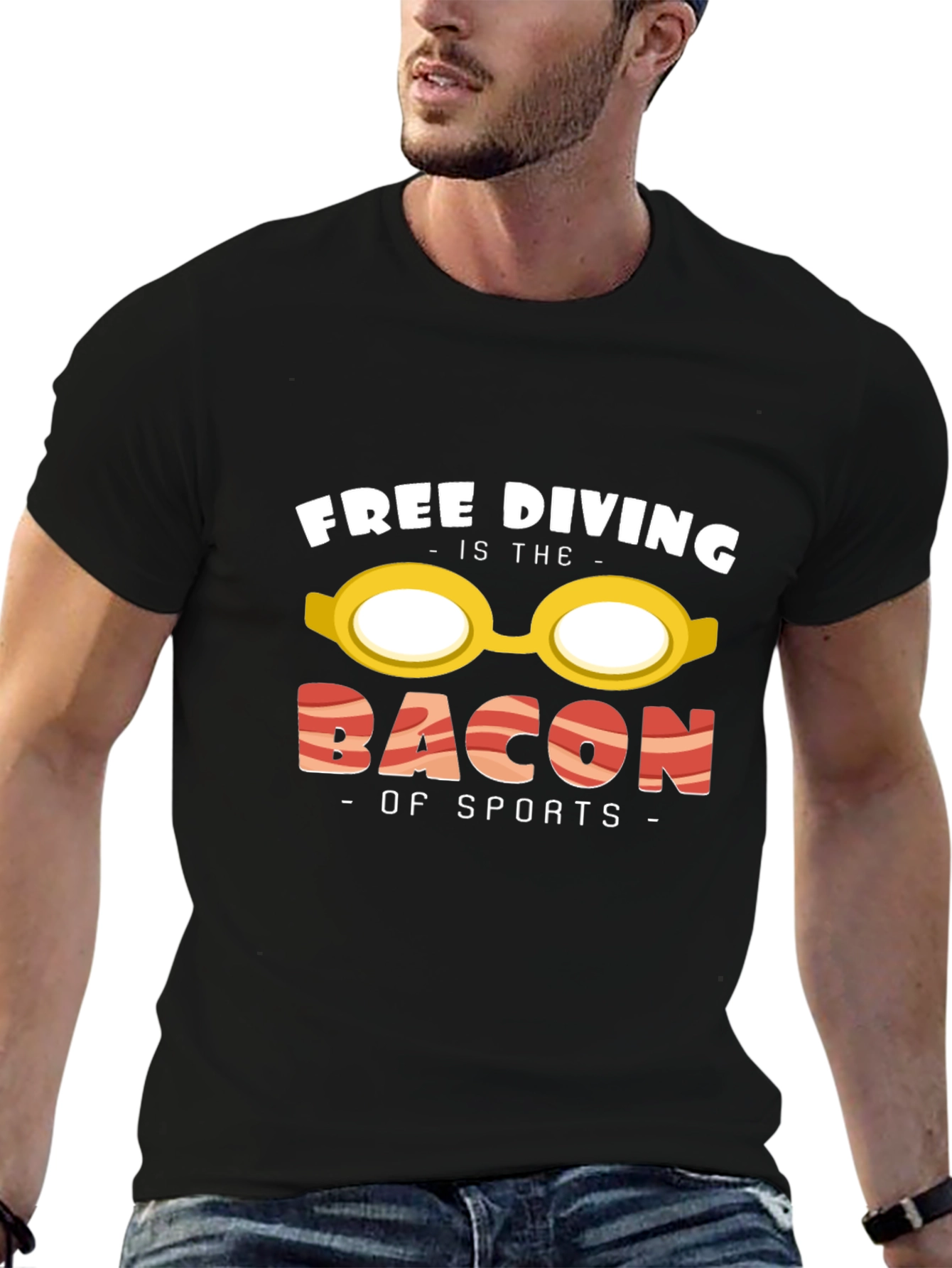 Free Diving is the Bacon of Sports T-Shirt