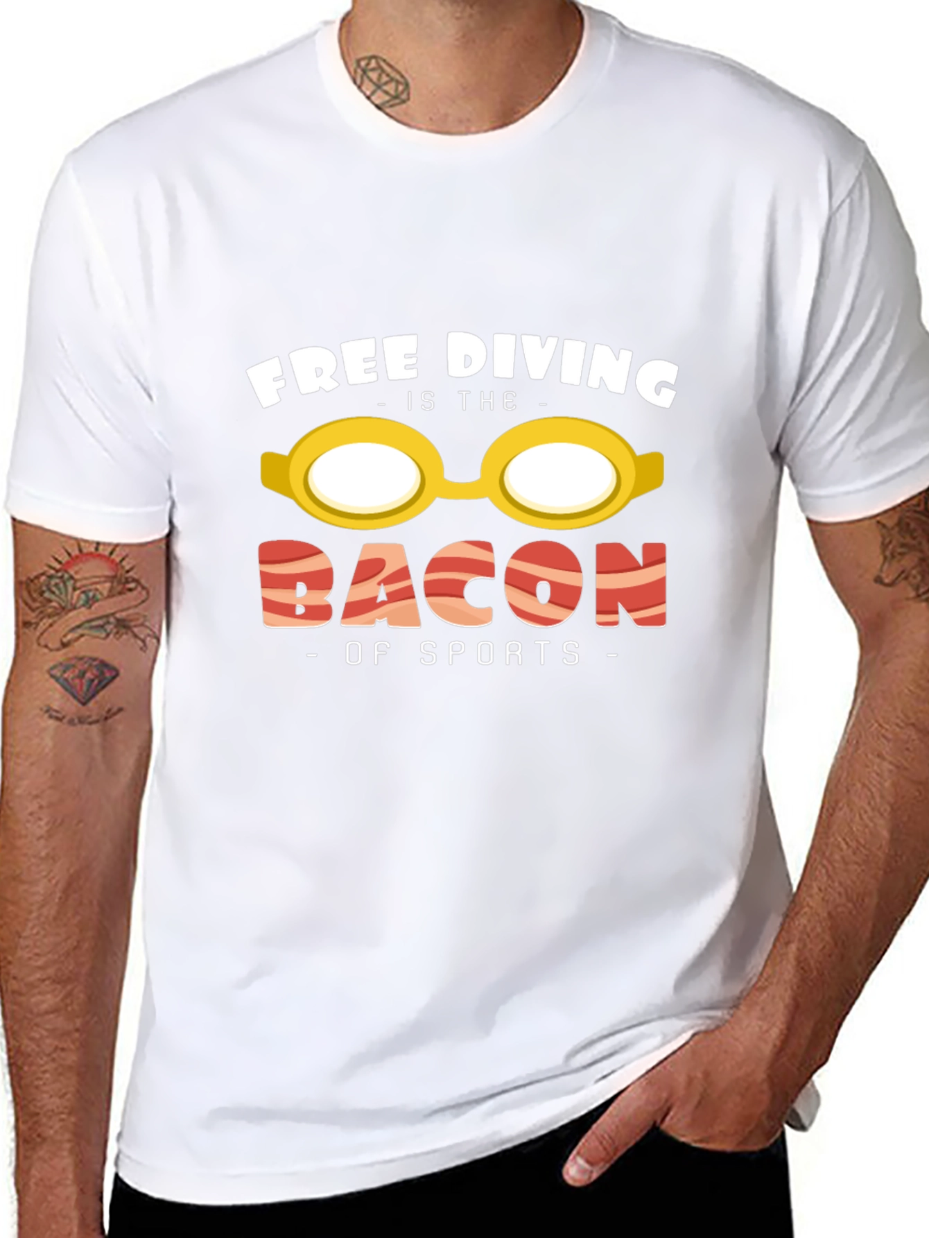 Free Diving is the Bacon of Sports T-Shirt