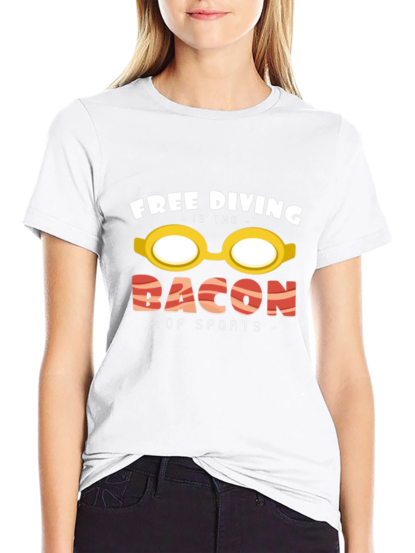 Free Diving is the Bacon of Sports T-Shirt