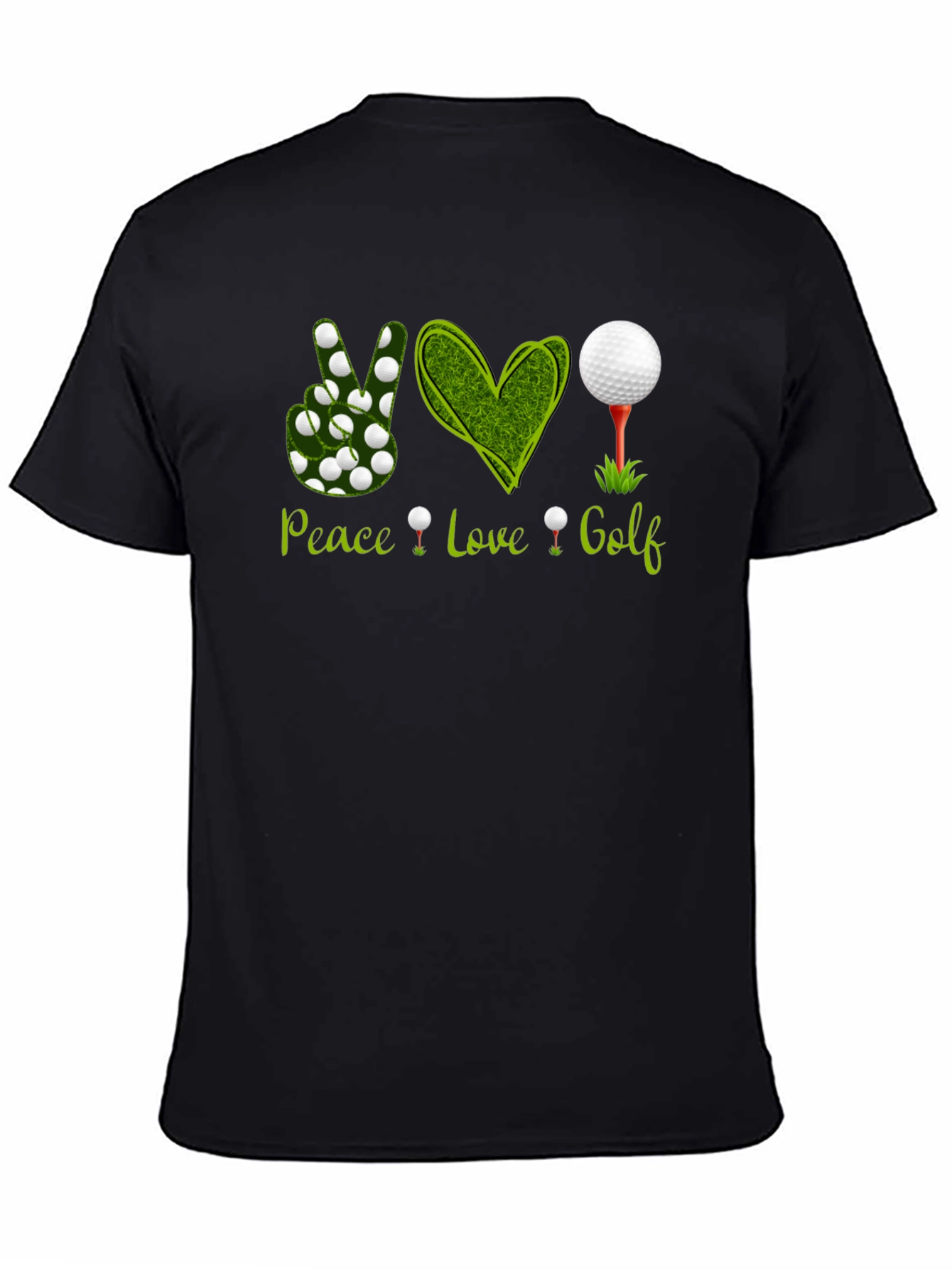 Peace Love Golf Graphic Tee