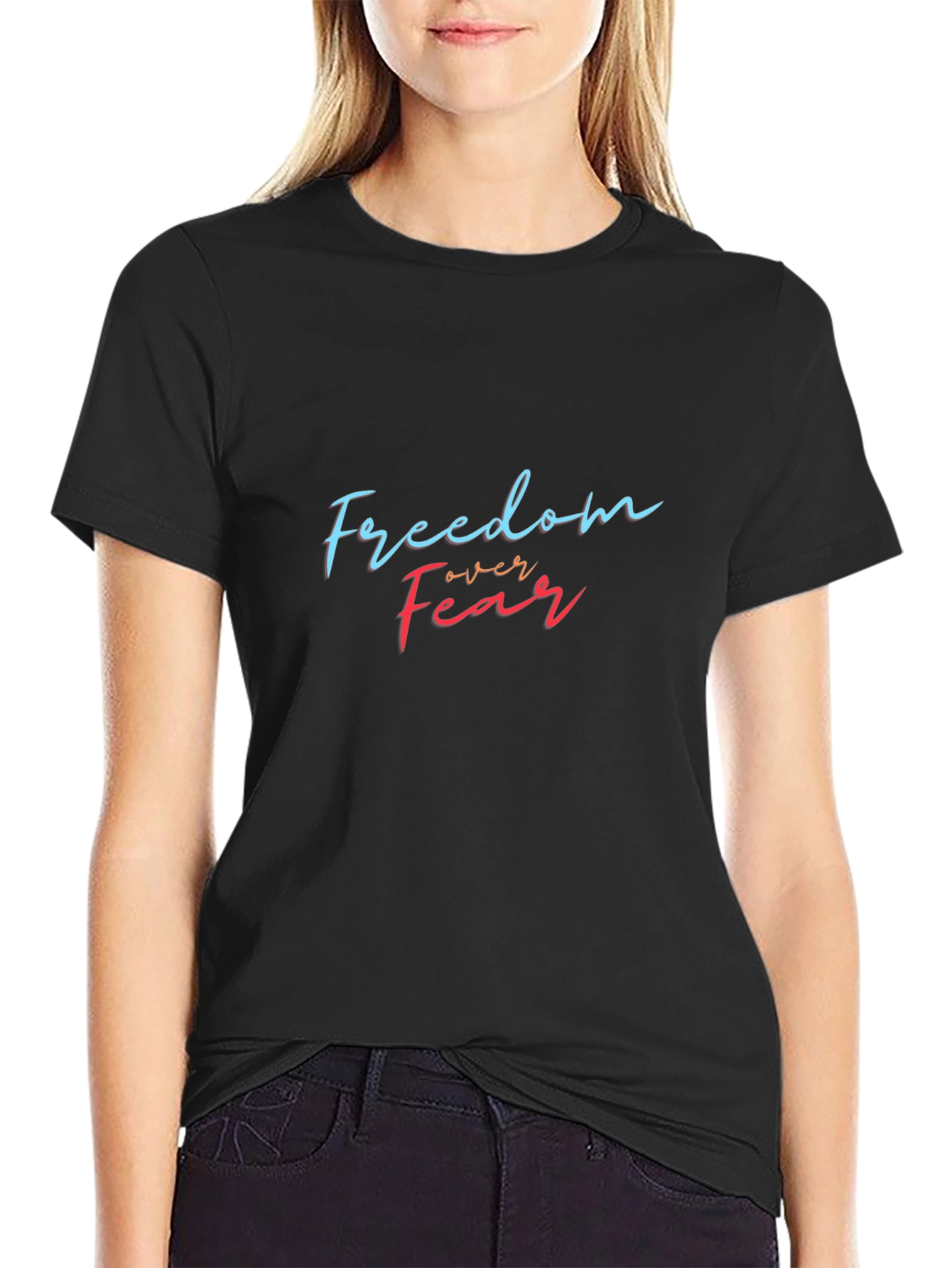 Freedom Over Fear Graphic Tee