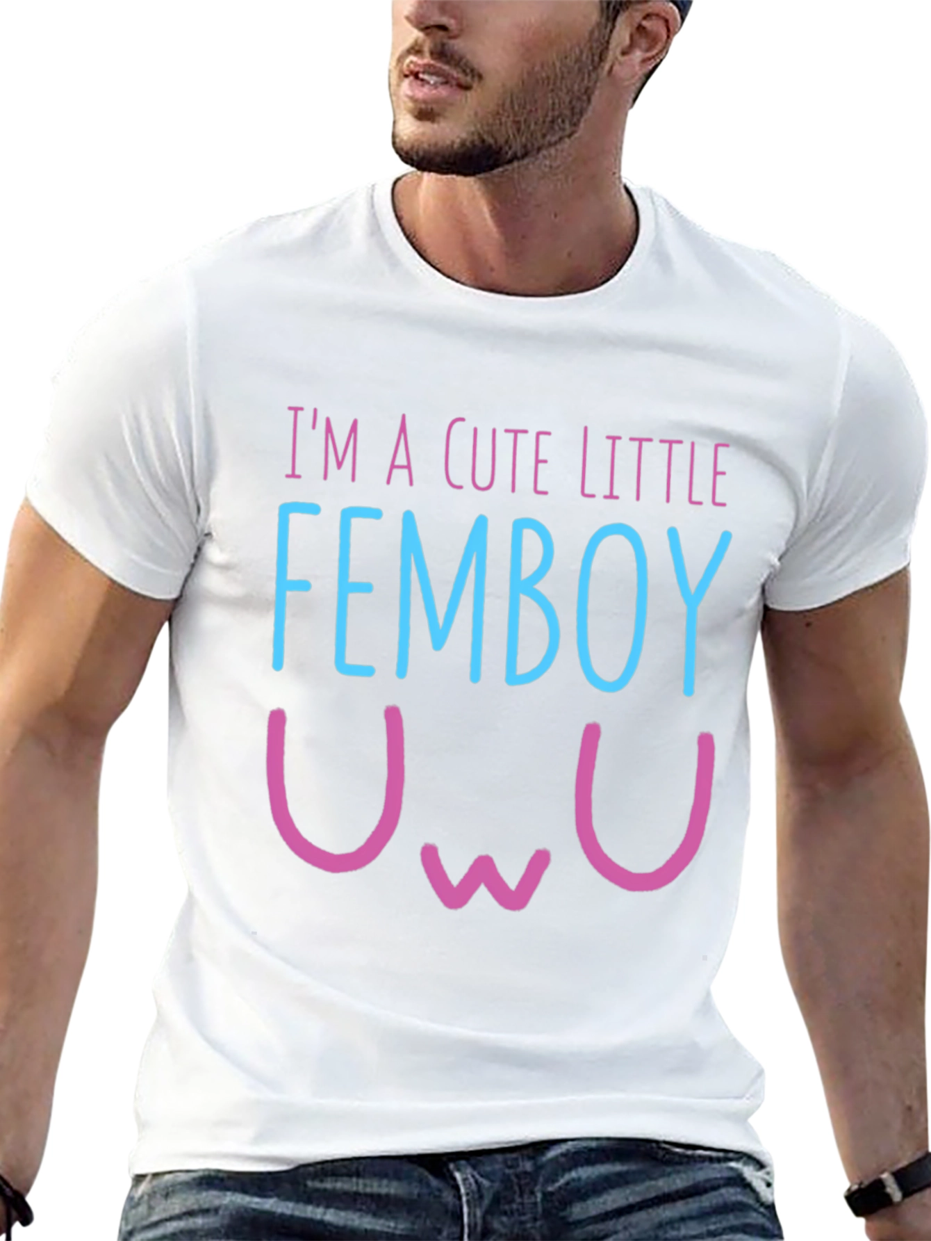 Cute Femboy Graphic T-Shirt