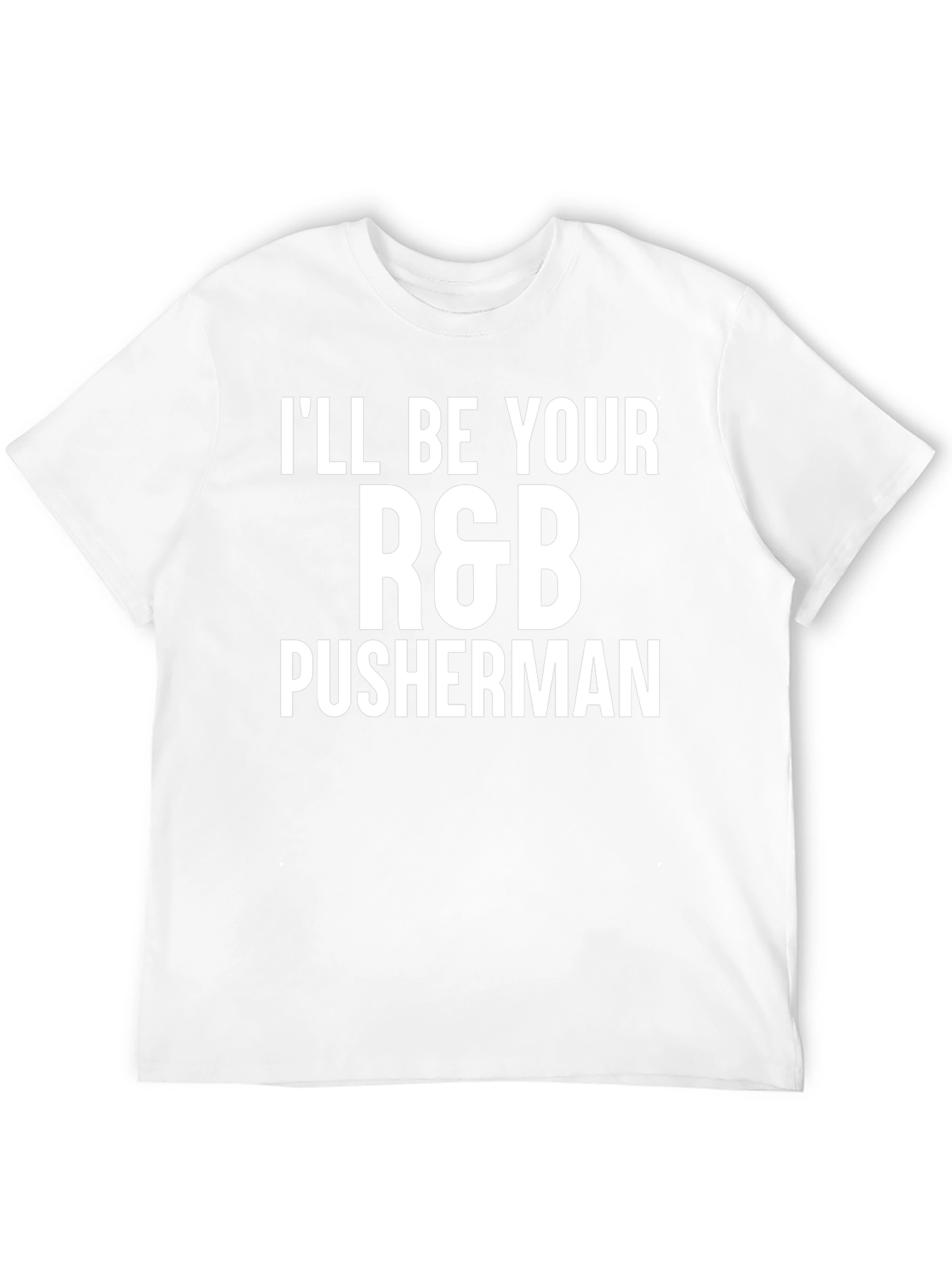 R&B Pusherman Black Graphic Tee