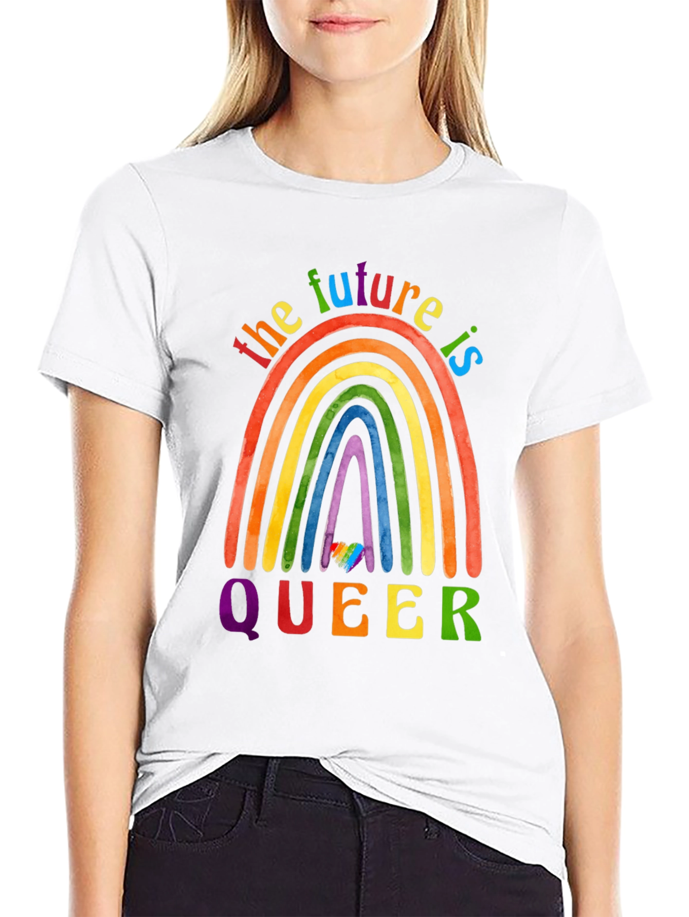 The Future is Queer Rainbow Pride T-Shirt